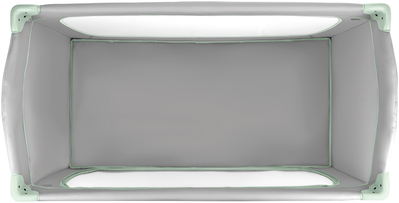 Hauck Baby-Reisebett »Sleep N Play Go Plus, Dusty Mint«, mit integrierten Rädern; Vorderausstieg