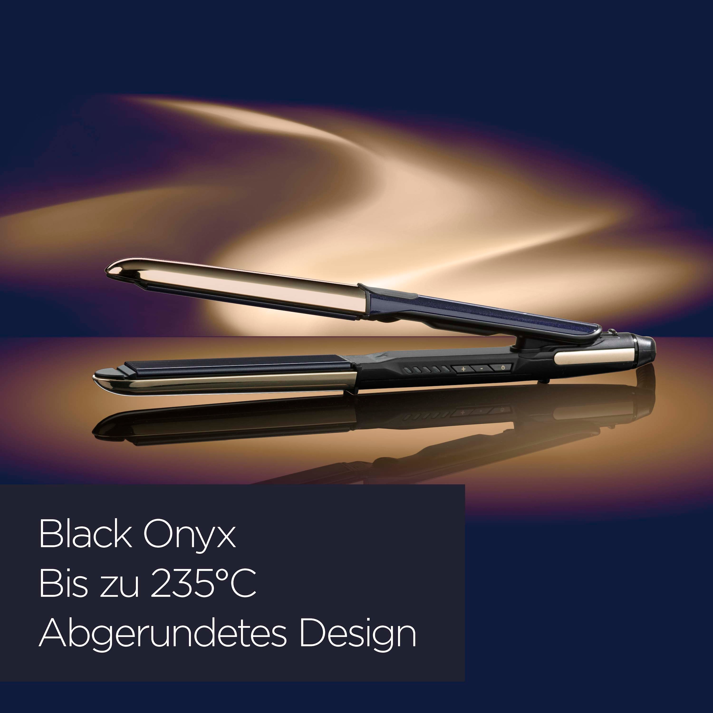 BaByliss Glätteisen »Black Onyx Glätteisen«, mit Advanced Ceramics™-Heizsystem und Ionen-Technologie