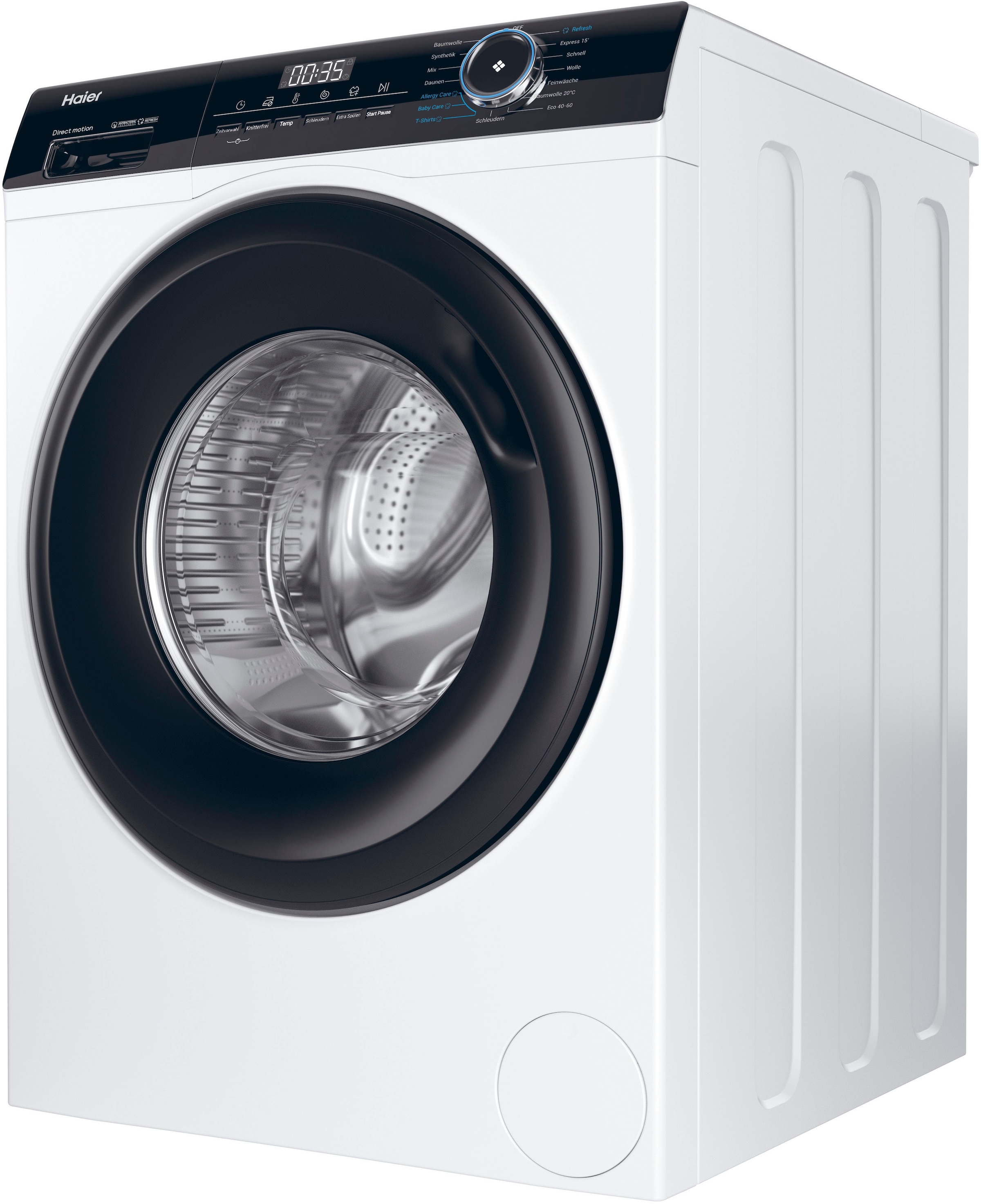 Haier Waschmaschine »HW100-B14939«, 10 kg, 1400 U/min, 10 kg, 1400 U/min, Flüsterleiser Motor, Antibakterielle Technologie