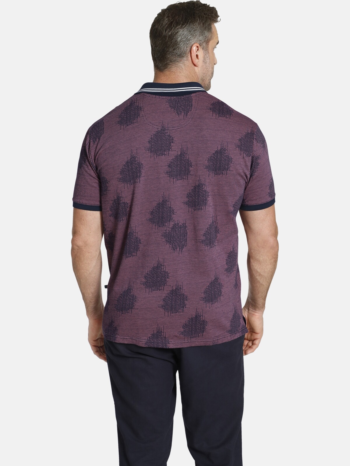 Charles Colby Poloshirt »Poloshirt EARL NEELS«, (1 tlg.), Kragen mit sportiven Streifen