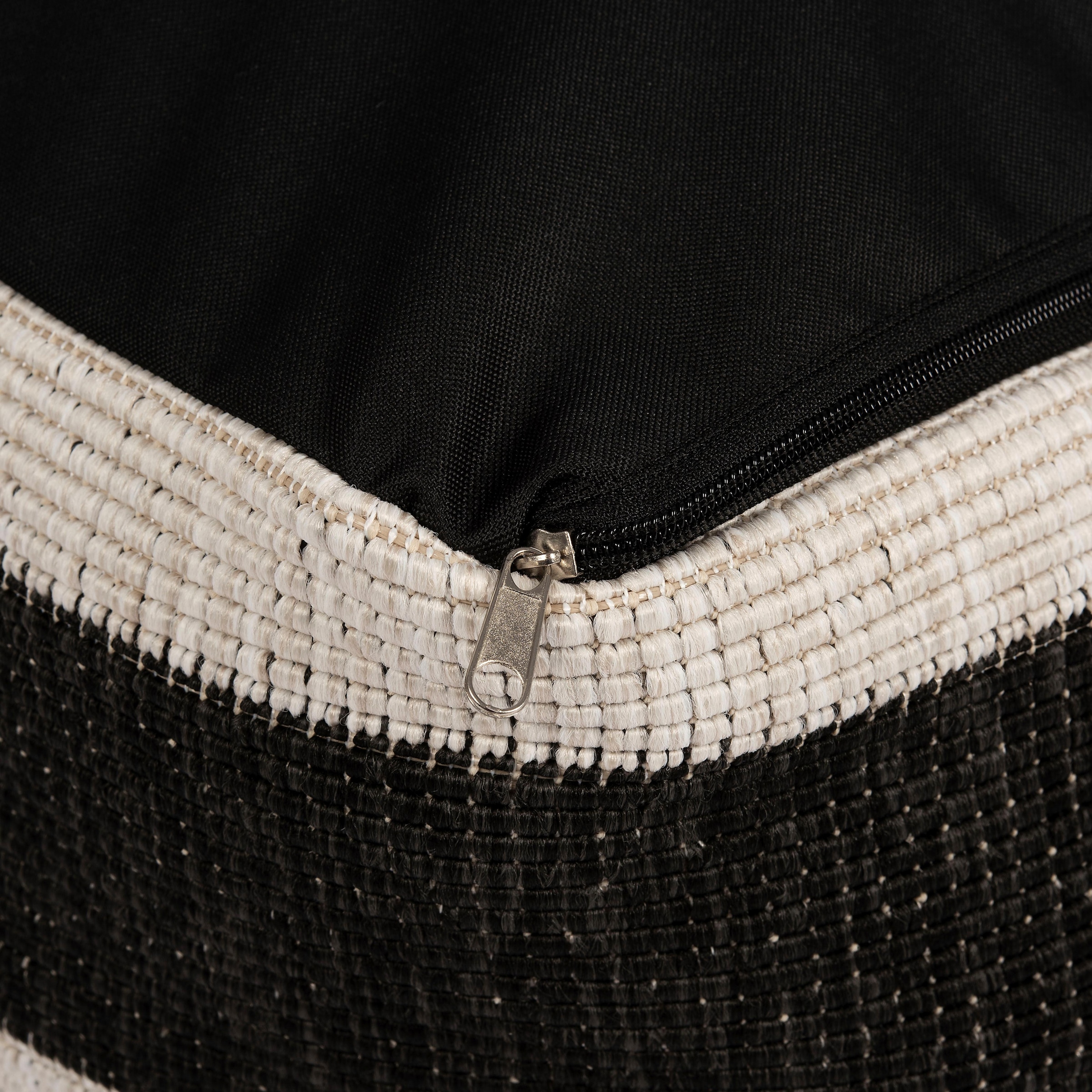 freundin Home Collection Sitzkissen »Delilia«, In- und Outdoor geeignet, Pouf, waschbar