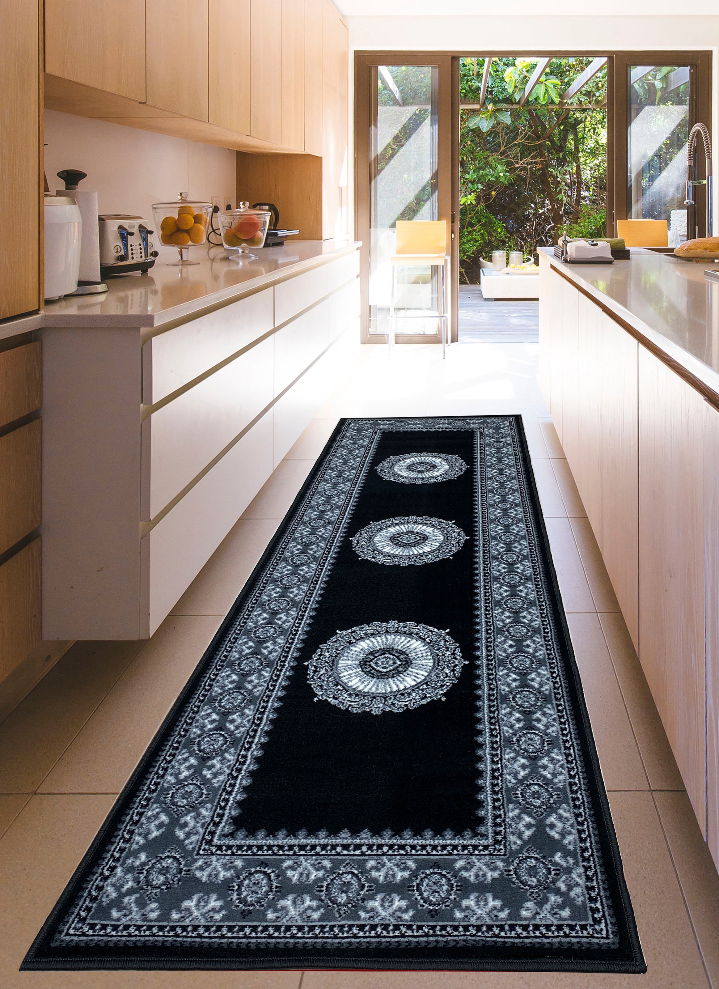 my home Läufer »Shari, Made in Belgium«, rechteckig, 7 mm Höhe, Teppich-Läufer, Orient-Optik, Kurzflor, Weich, Pflegeleicht