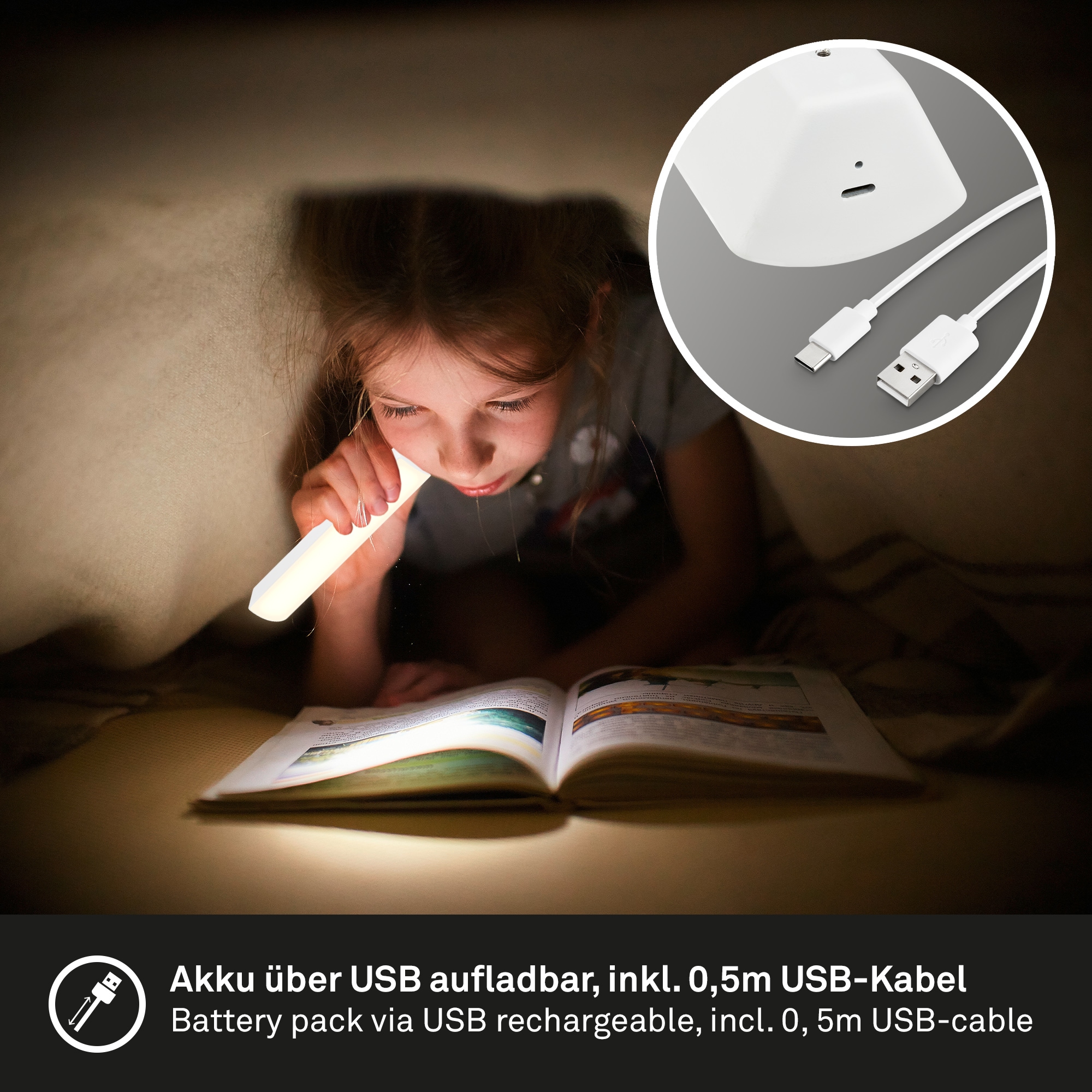 Briloner Leuchten Wandleuchte »ZADAR« LED-Modul 1 Stk. Warmweiß 14,5 x 30 cm, Indoor/Outdoor, Balkon, Wohnzimmer, Schlafzimmer