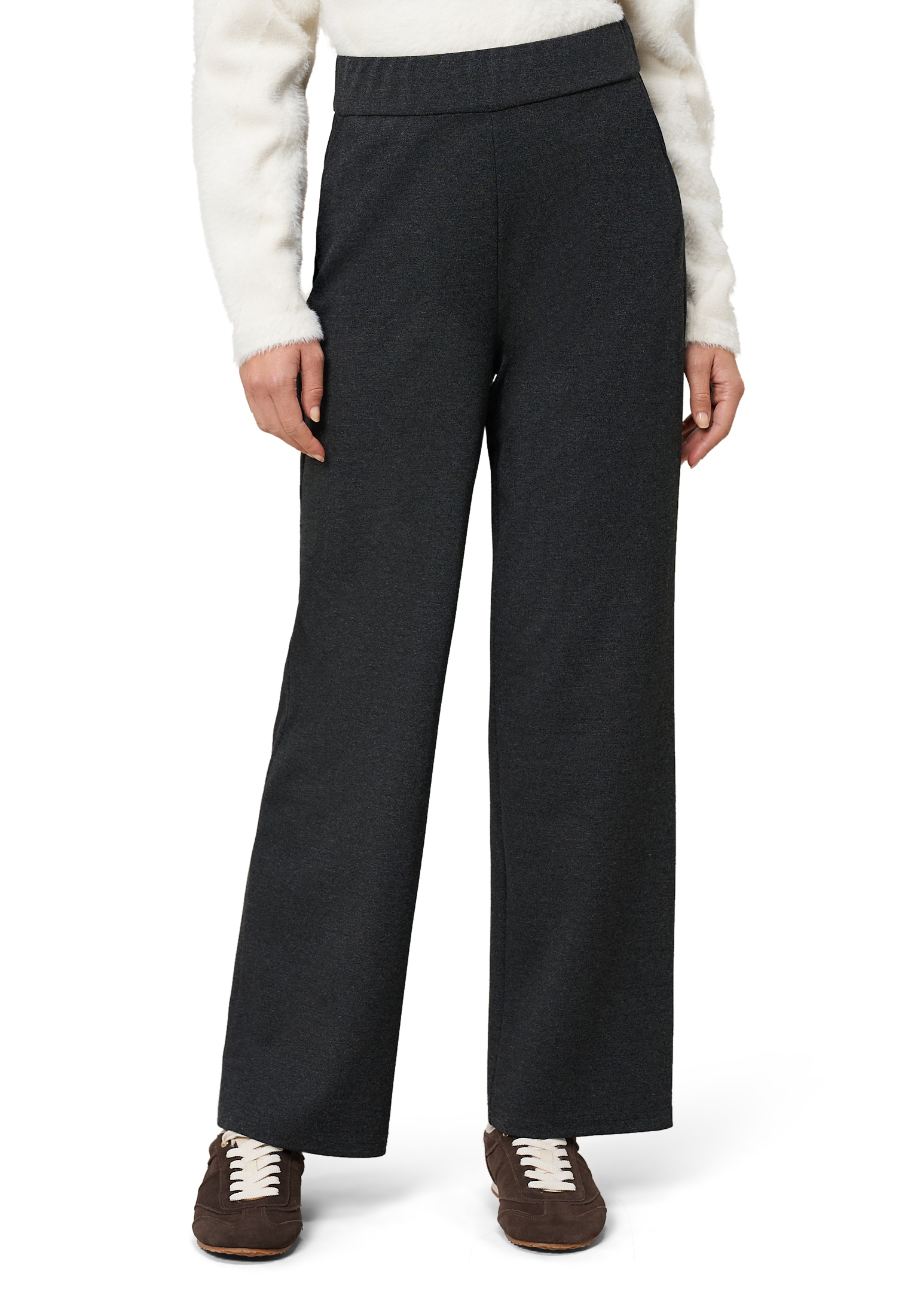 Zero Jerseyhose »Jerseyhose mit weitem Bein 7/8 Länge«