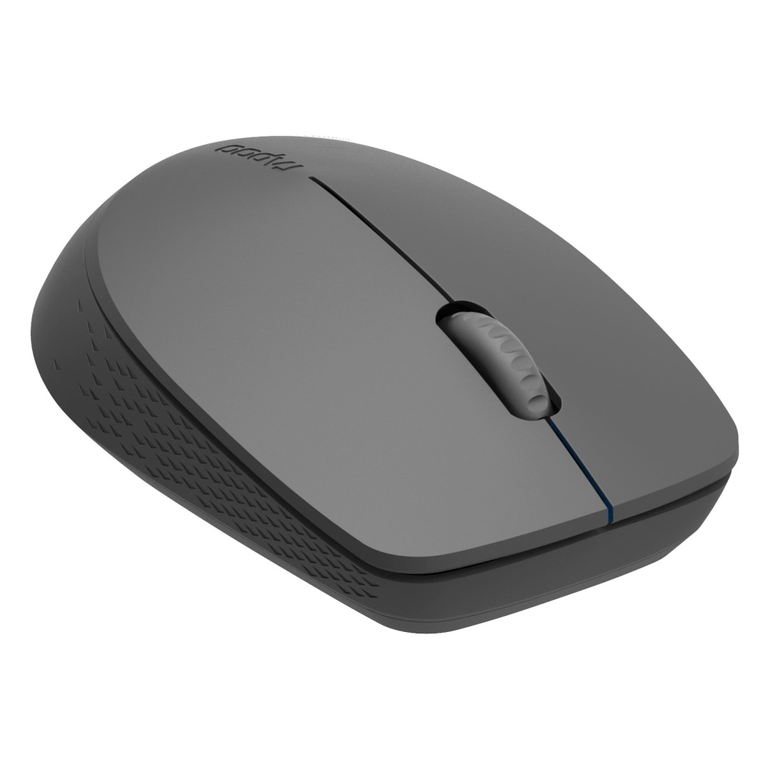 Rapoo ergonomische Maus »M100 Silent kabellose Maus, Bluetooth, 2.4 GHz, 1300 DPI«, Funk