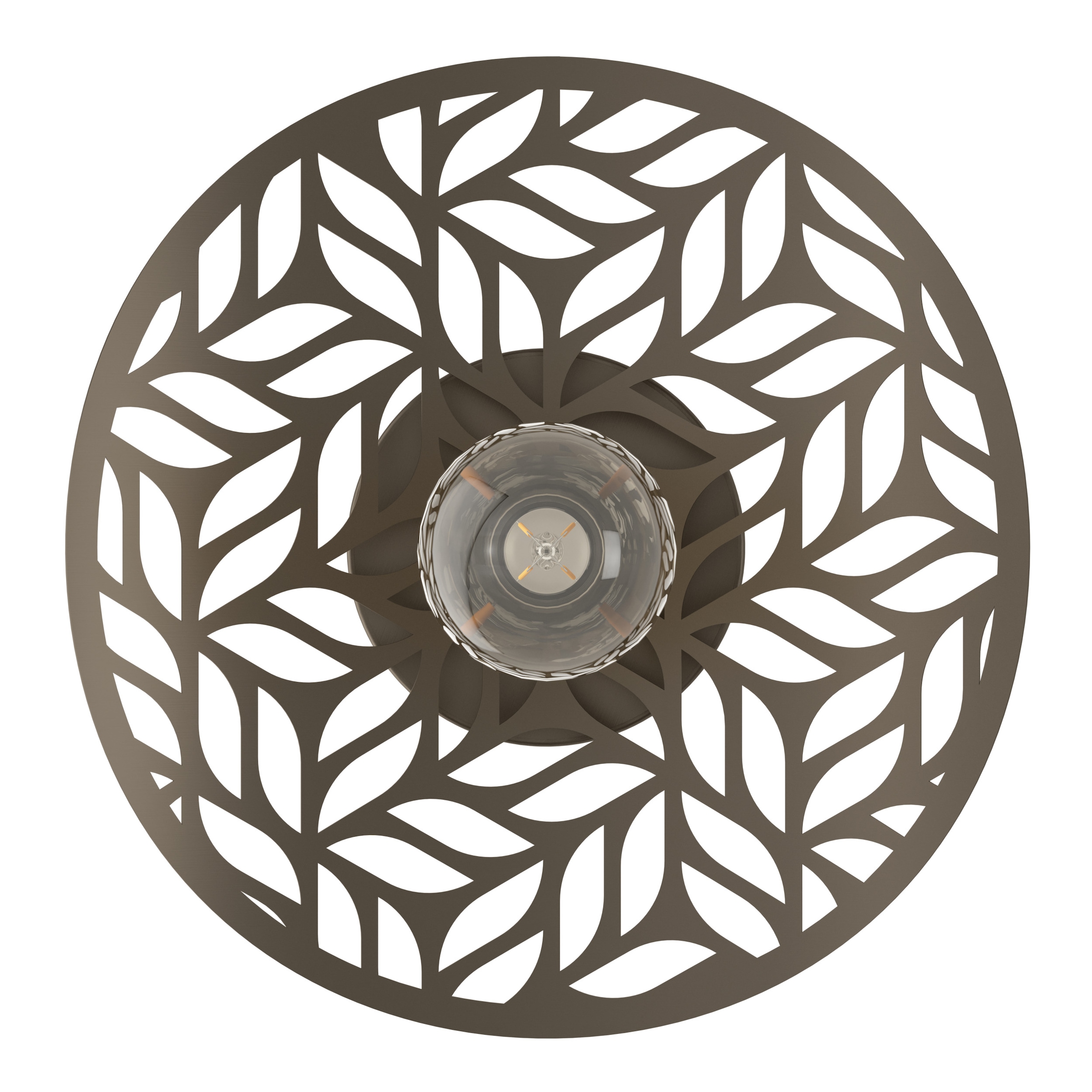 EGLO Wandleuchte »SWABY Wandlampe - Stahl - E27 - 1X60W - IP20« E27 1 Stk. Lampe, tolles Licht- und Schattenspiel, L30 x H30 x AL10,5 cm