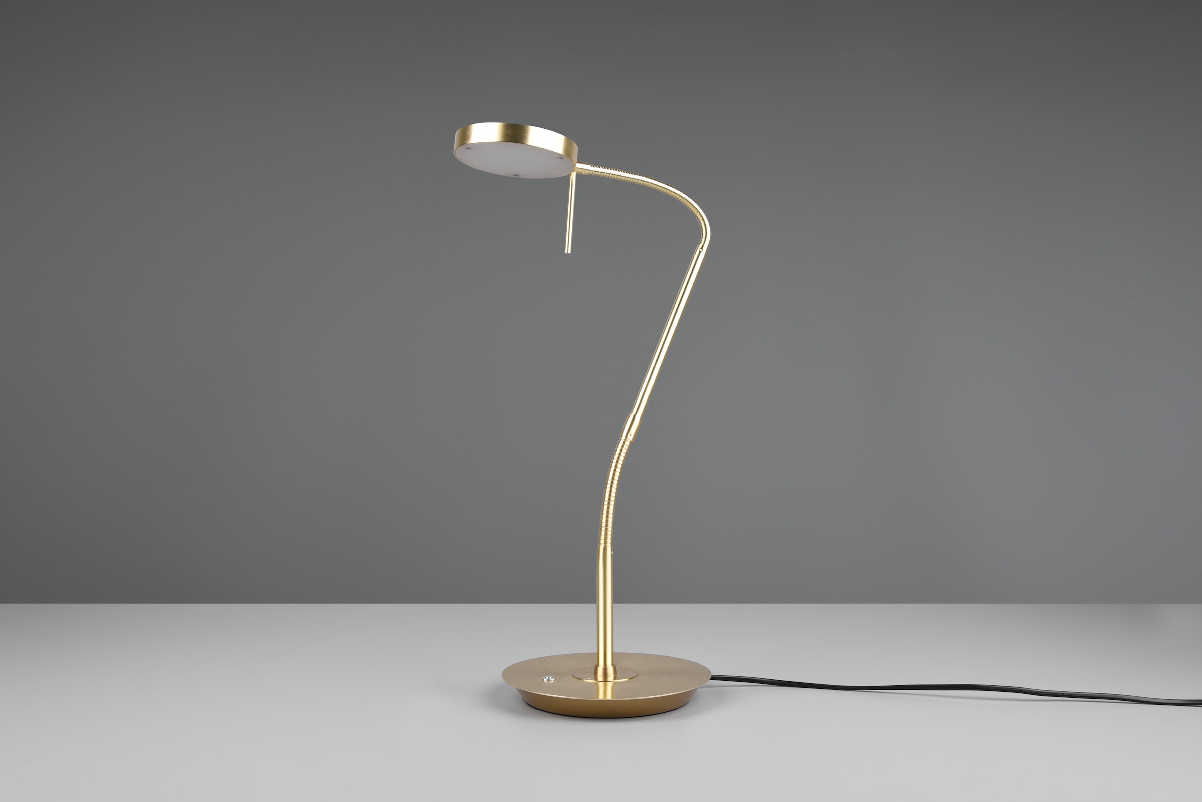 TRIO Leuchten LED Tischleuchte »MONZA, Tischlampe mit Sensordimmer Lichtfarbe einstellbar 2300-4000K« LED-Board 1 Stk. Farbwechsler | warmweiß - kaltweiß Leuchtenkopf flexibel verstellbar Memoryfunktion Höhe 57-74 cm