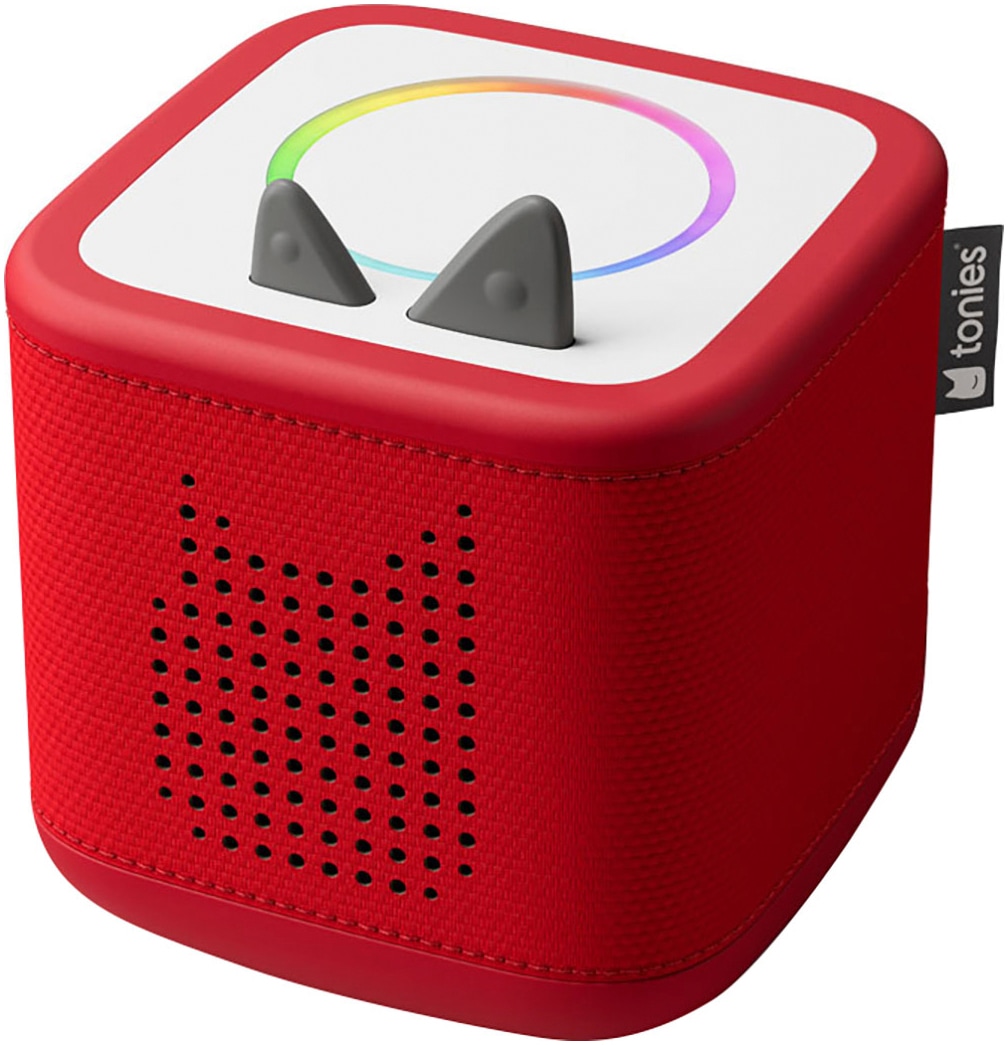 tonies Lautsprecher »Toniebox 2 Starter Set« Stereo (Bluetooth | WLAN Beleuchtungseffekte | Kabellos | Sleep Timer | Wecker )