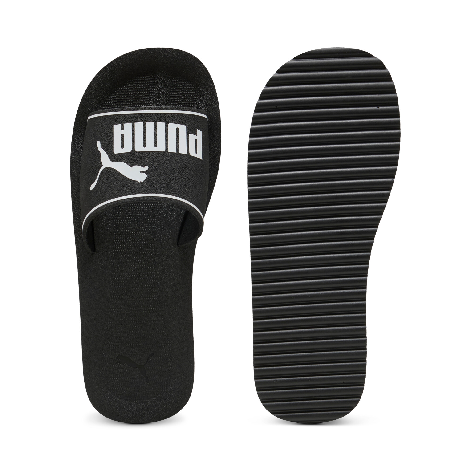 PUMA Badesandale »PURECAT 2.0«  leicht profiliertes Laufsohlenprofil, Obermaterial aus Synthetik