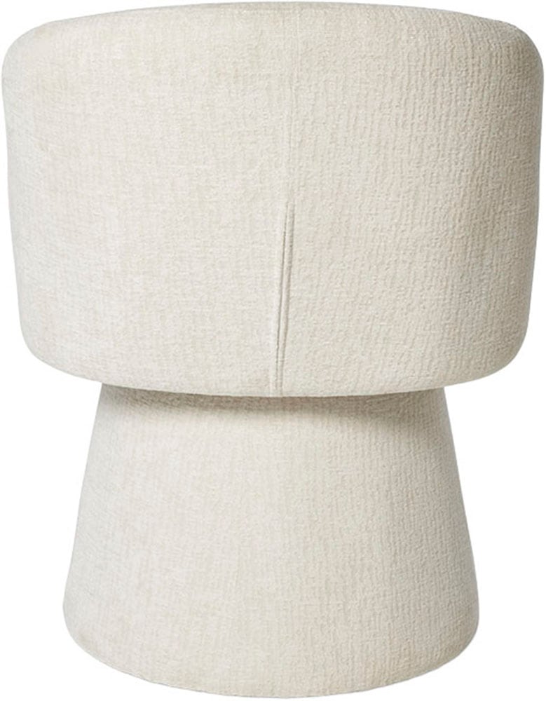 Jahnke Armlehnstuhl »DUKE TWIST« () 360° drehbar, gepolstert, mit Armlehnen, Kegelfuß mit Stoffbezug