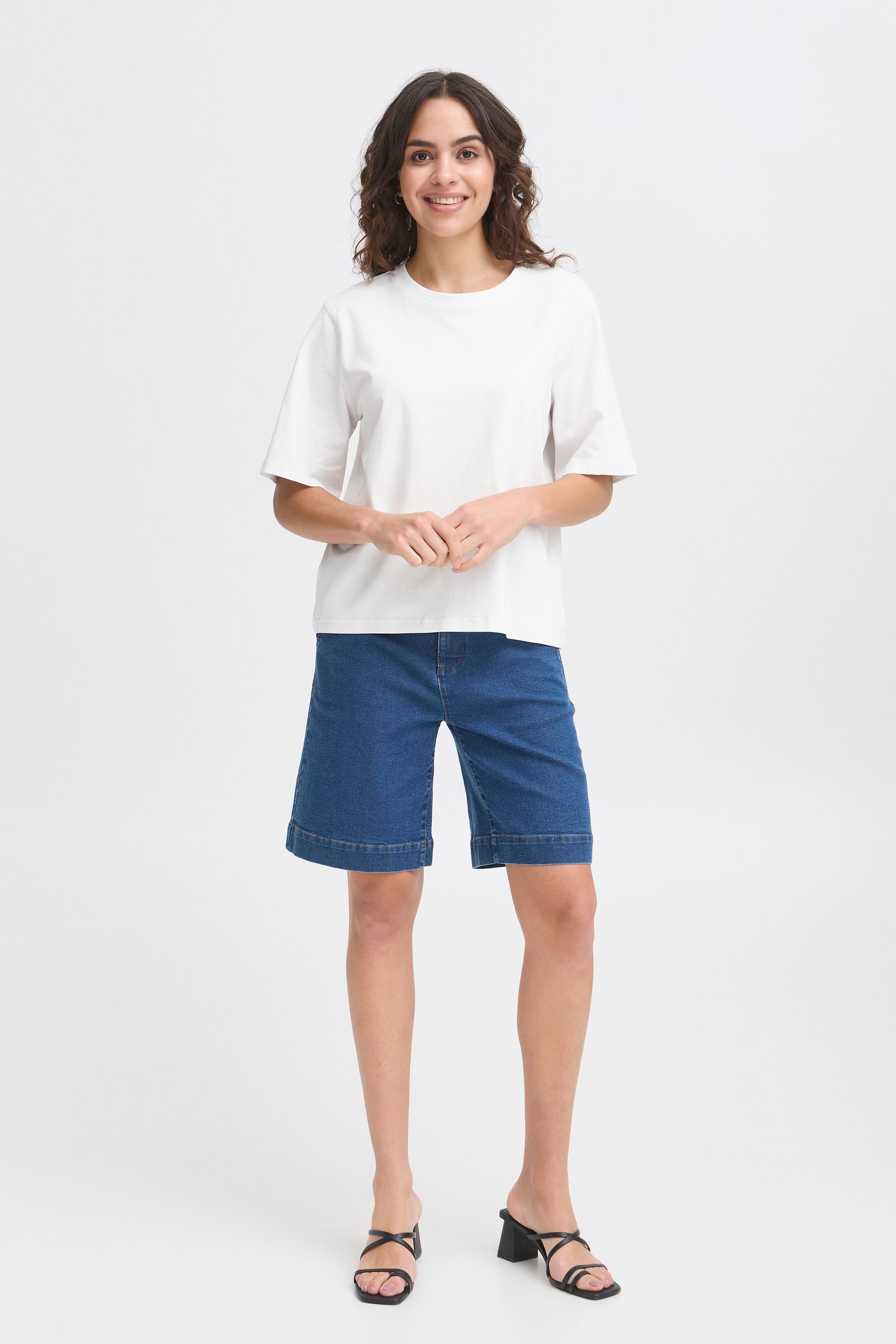 fransa Rundhalsshirt »Rundhalsshirt FRZASHOULDER«