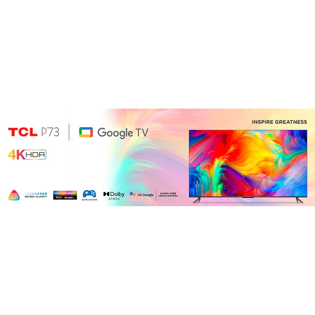 TCL LED-Fernseher »55P731X1«, 139 cm/55 Zoll, 4K Ultra HD, Smart-TV-Google TV