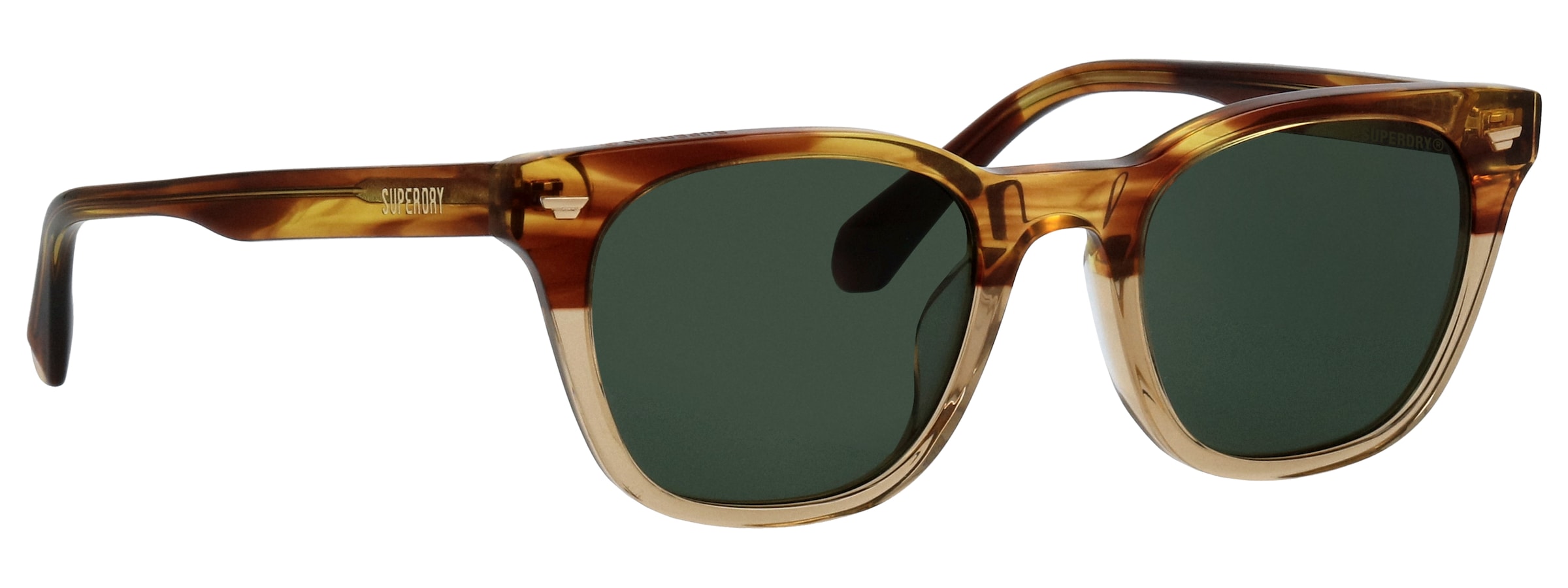 Superdry Sonnenbrille »Modell 996100« Form Karree/Eckig , Logoschriftzug auf Bügel, Kunststofffassung