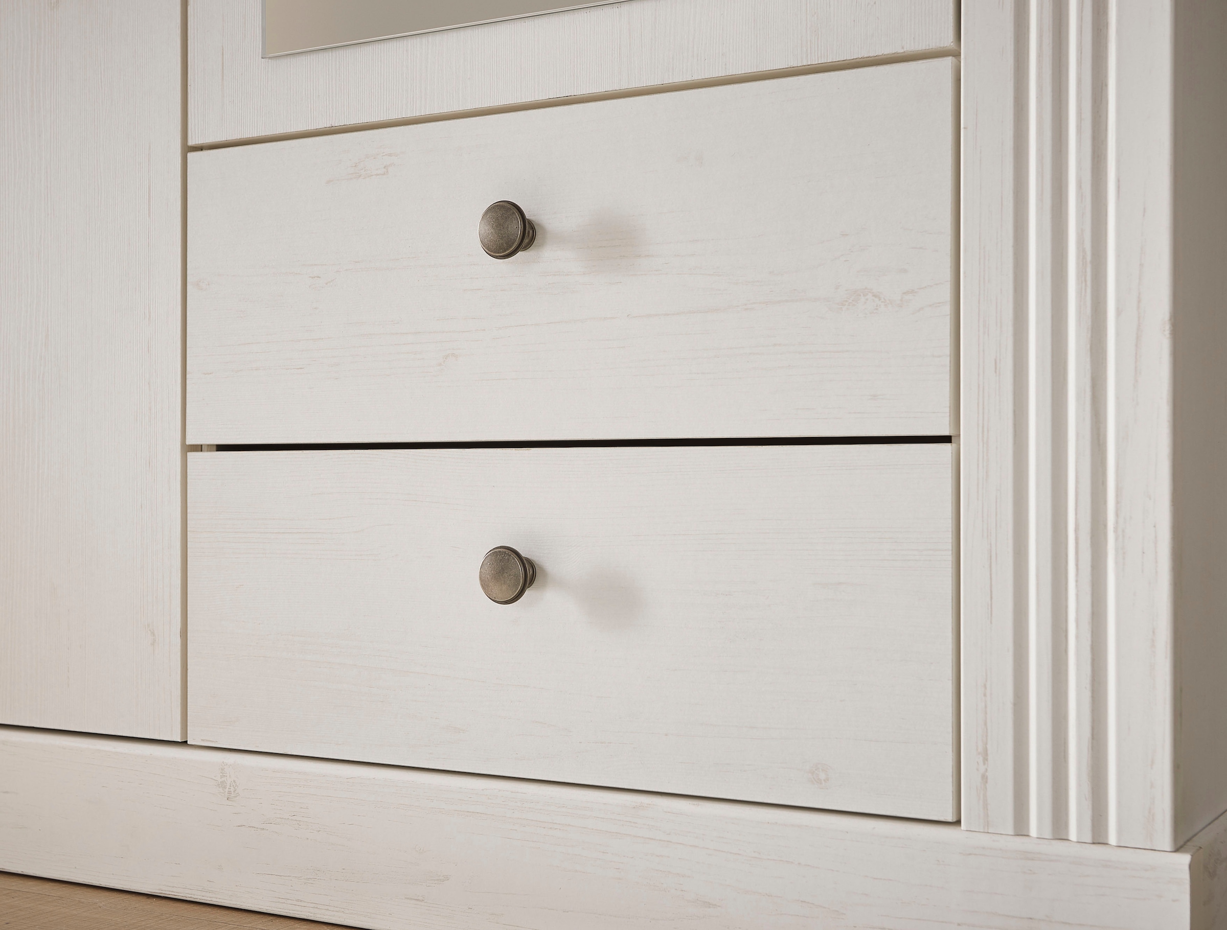 Home affaire Garderobenschrank »WESTMINSTER BESTSELLER!«, (Breite ca. 108 cm), im romantischen Landhausstil