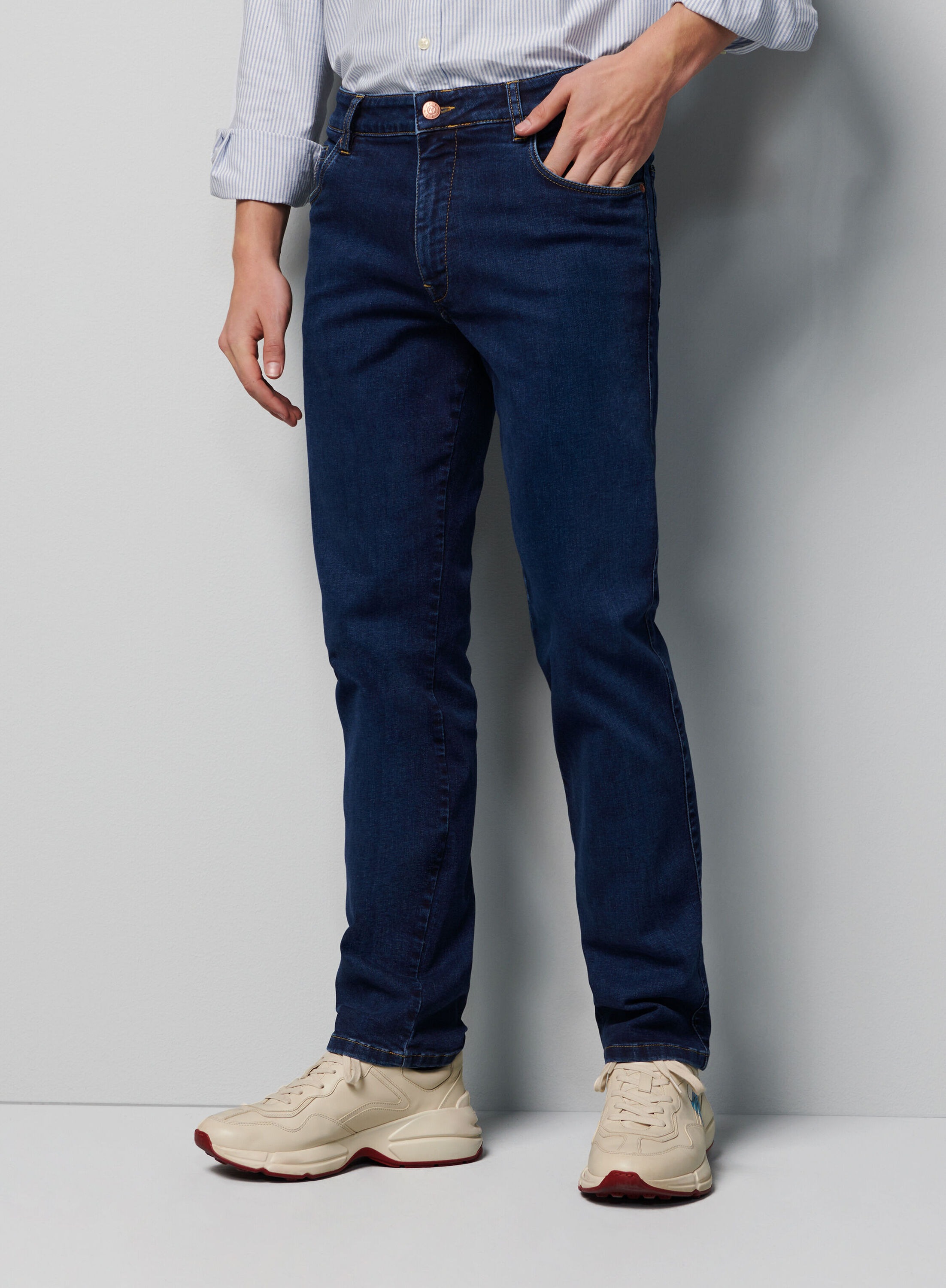 MEYER 5-Pocket-Jeans »M5 Regular« M5 Regular Super-Stretch