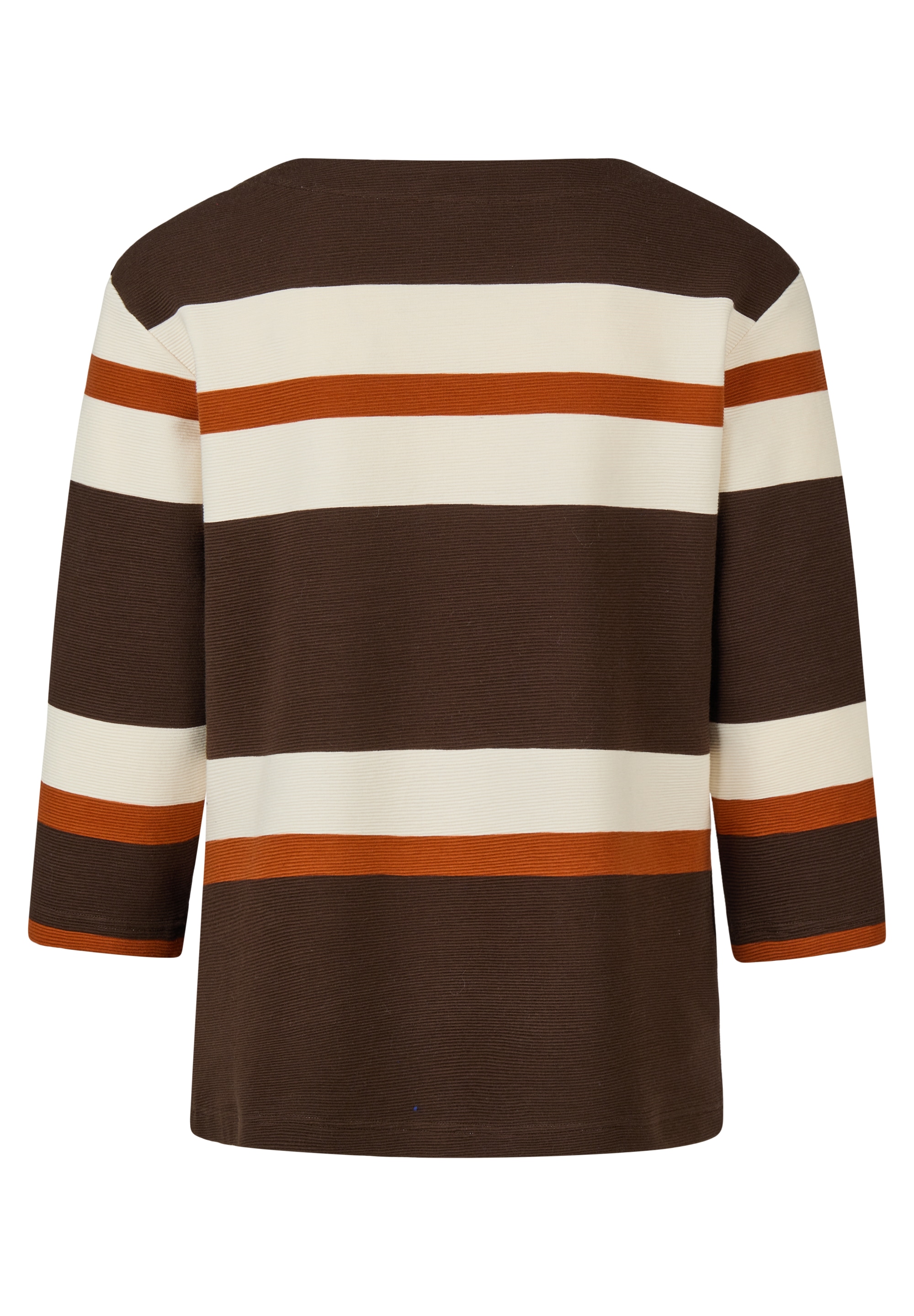 Rabe 3/4-Arm-Shirt mit Streifenmuster und Glitzer-Wording