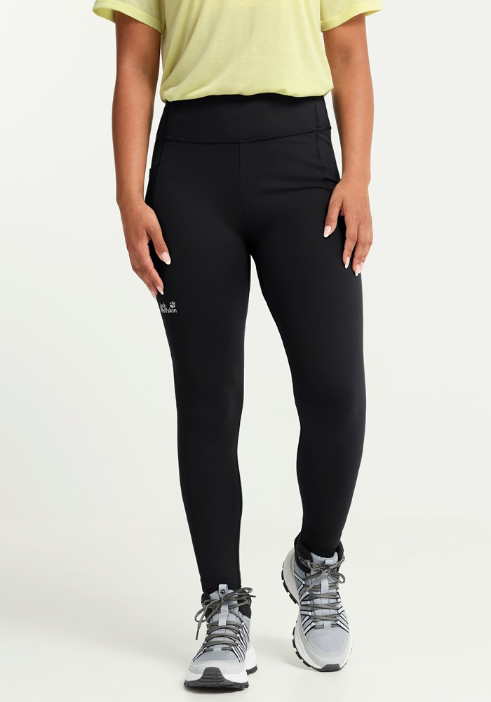 Jack Wolfskin, Damen, Funktionstights »WILDSTRIDE TIGHTS W«, black, Normalgrößen, XS - Normalgrößen, black, Wanderleggings