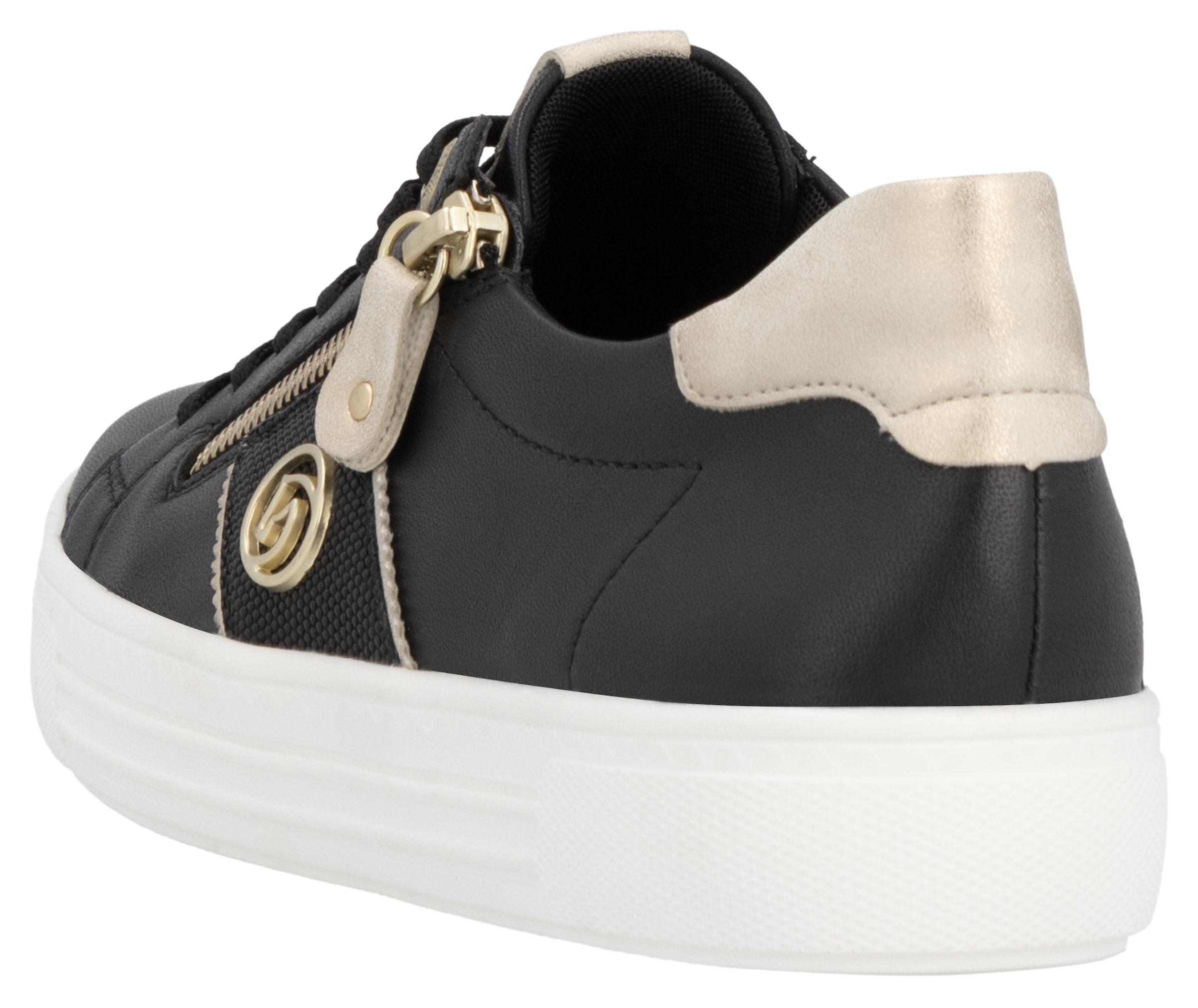 Remonte Plateausneaker, Feizeitschuh, Halbschuh, Schnürer, herausnehmbare Soft-Einlage