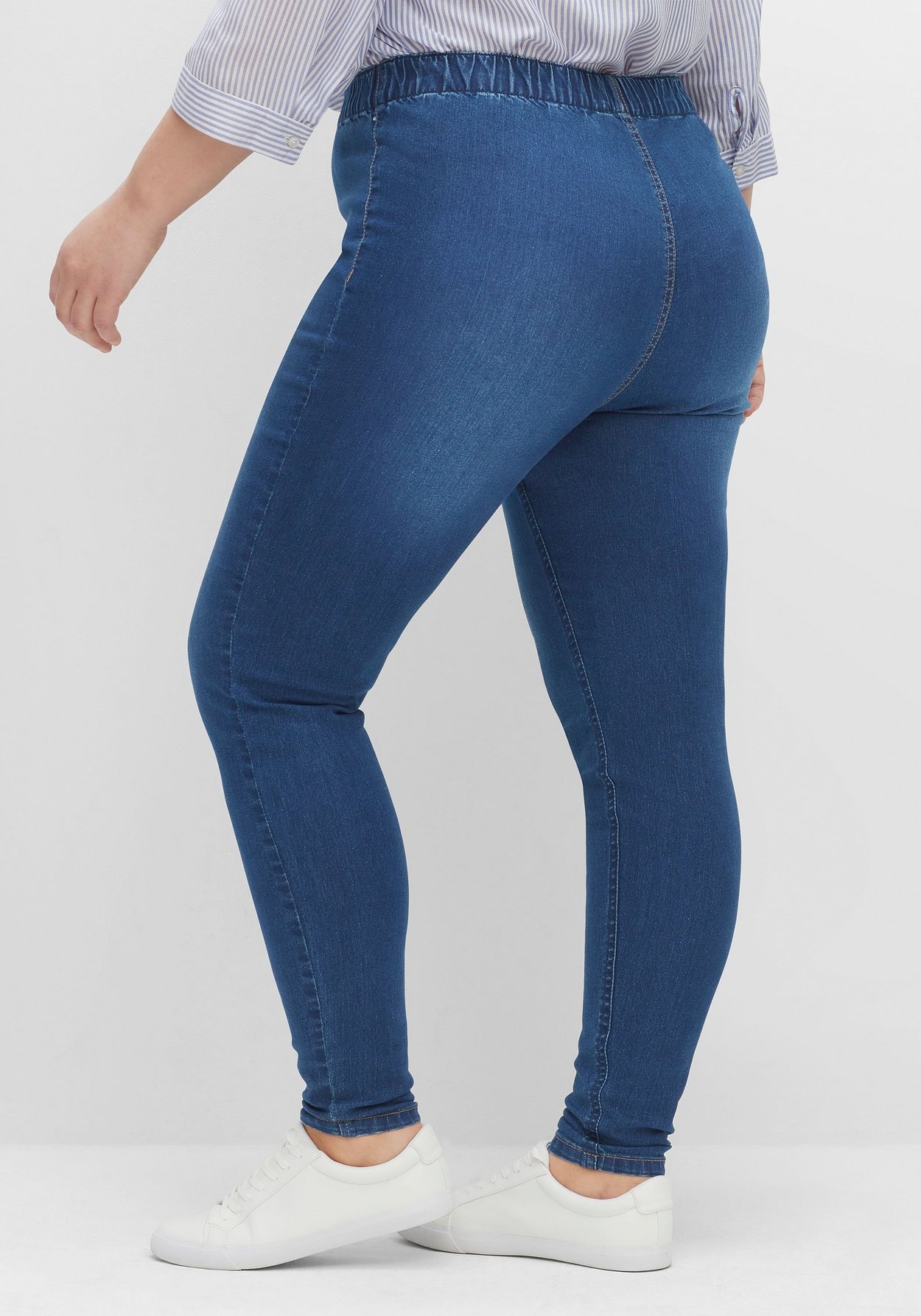 Sheego Jeansjeggings »Jeggings in individueller Waschung«