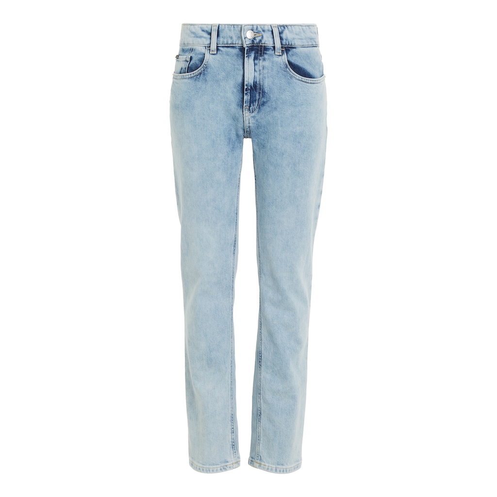 Calvin Klein Jeans Straight-Jeans »REG. STRAIGHT OPTIC LIGHT BLUE«, für Kinder bis 16 Jahre