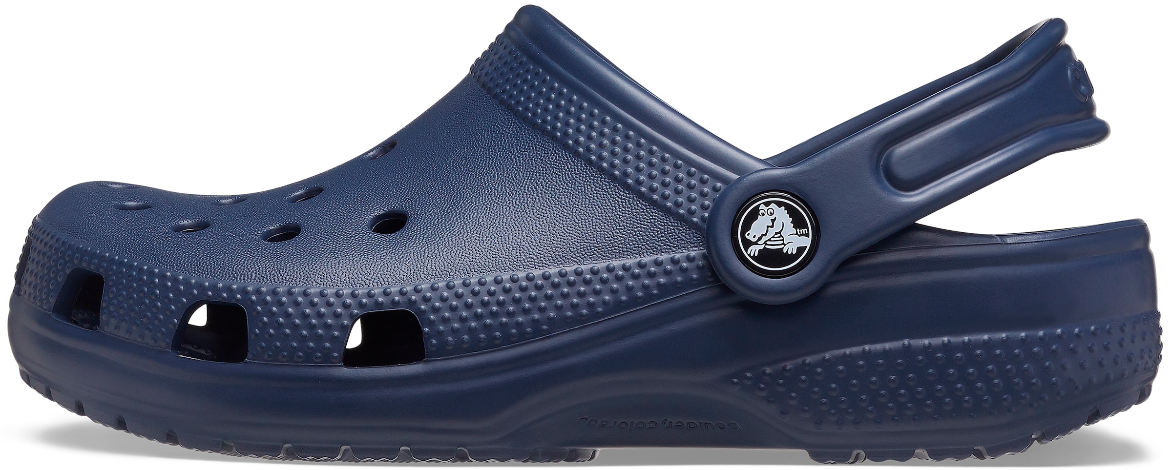 Crocs Clog »Classic K«, Sommerschuh, Hausschuh, Badeschuh mit schwenkbarem Fersenriemchen