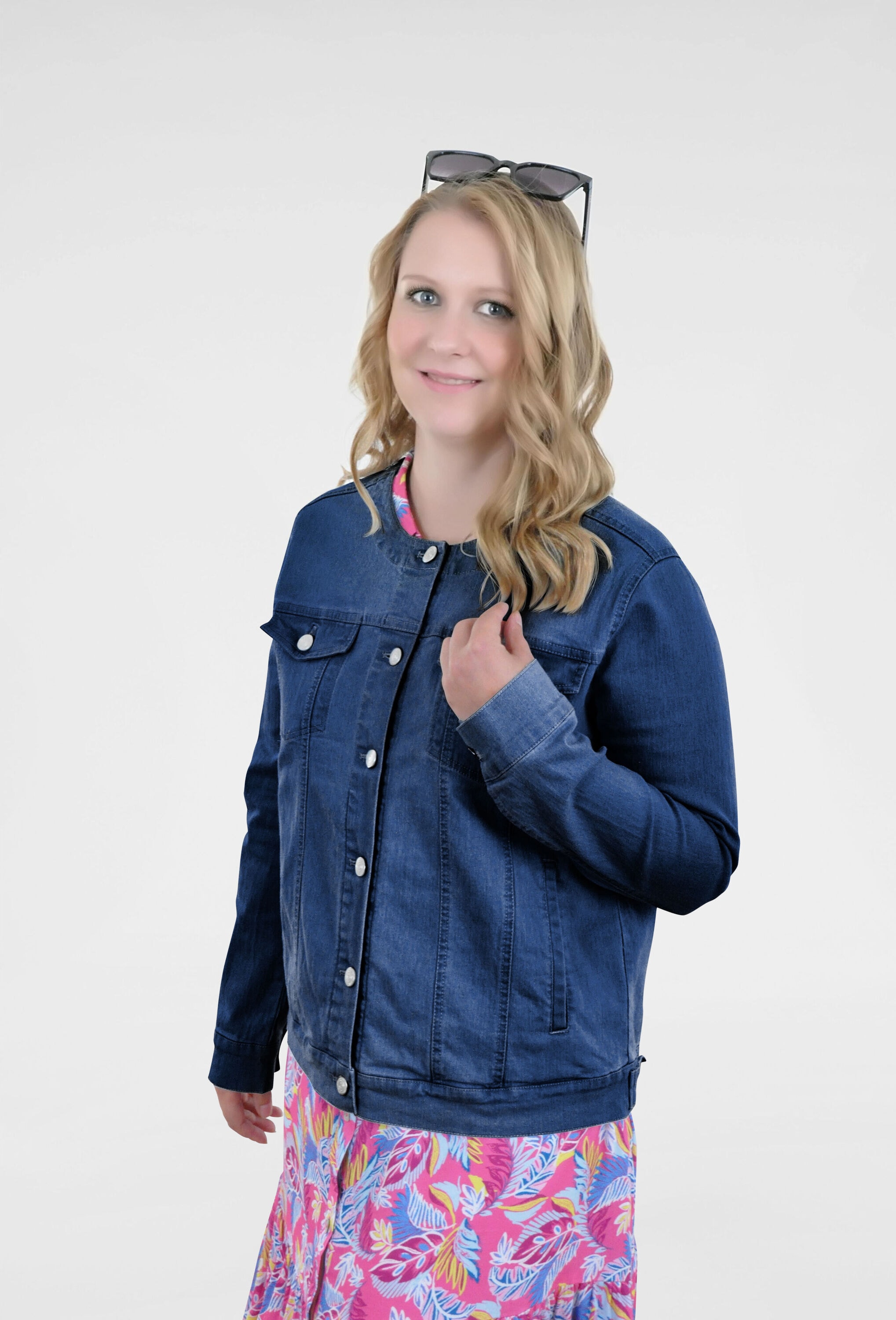 NAVIGAZIONE Jeansjacke »NAVIGAZIONE Jeansjacke« ohne Kapuze stilvoller Allrounder
