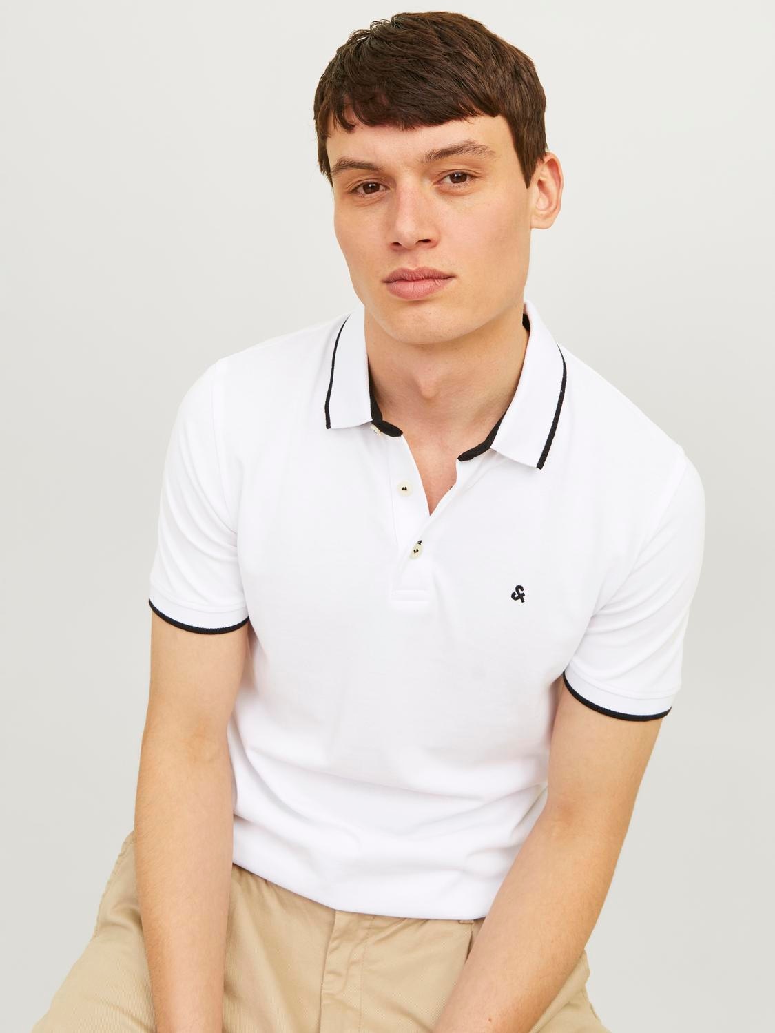 Jack & Jones Poloshirt »PAULOS POLO 2PK«, (Packung, 2 tlg., 2er-Pack)