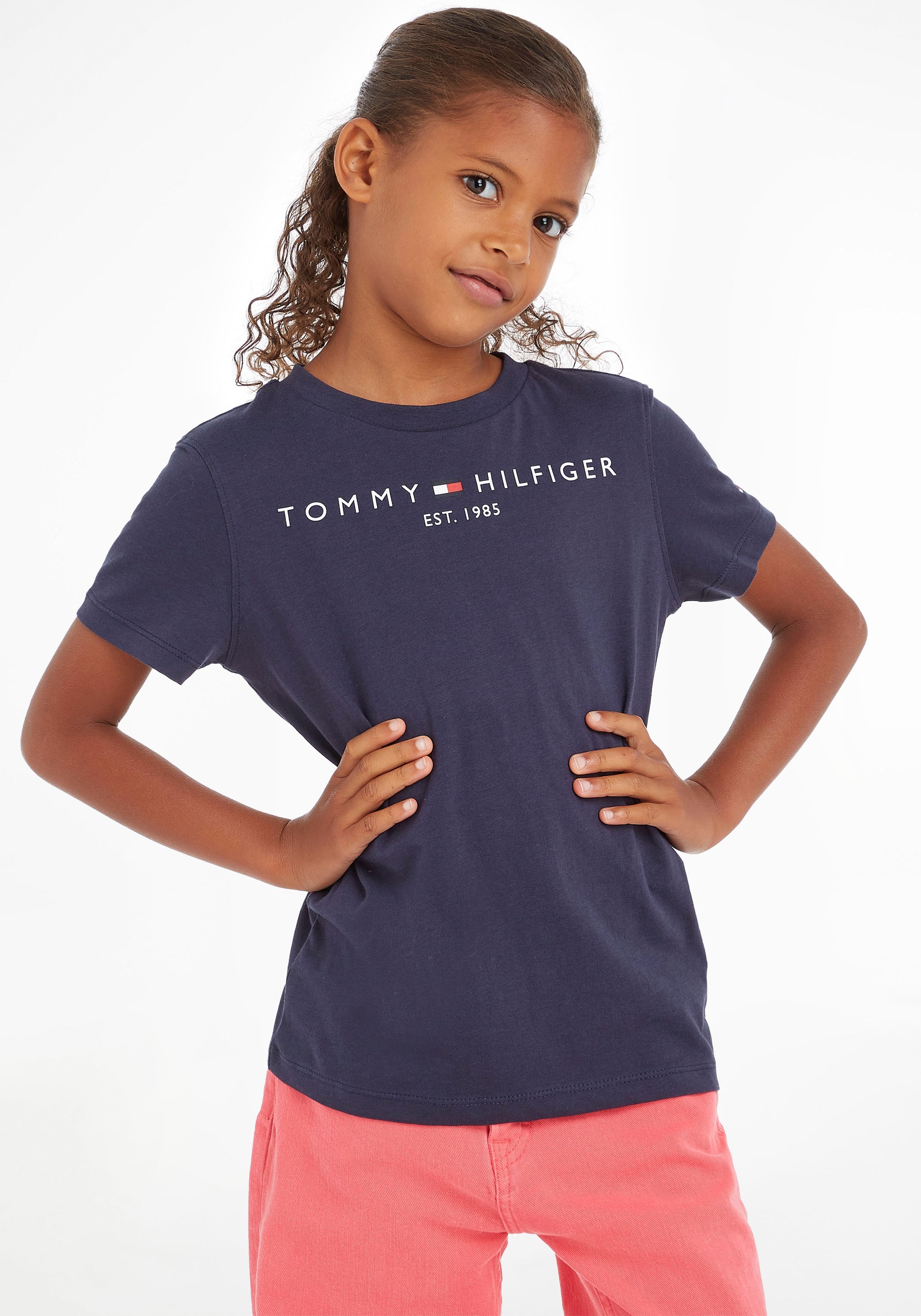 Tommy Hilfiger T-Shirt »ESSENTIAL bei Jungen für TEE«, und Mädchen
