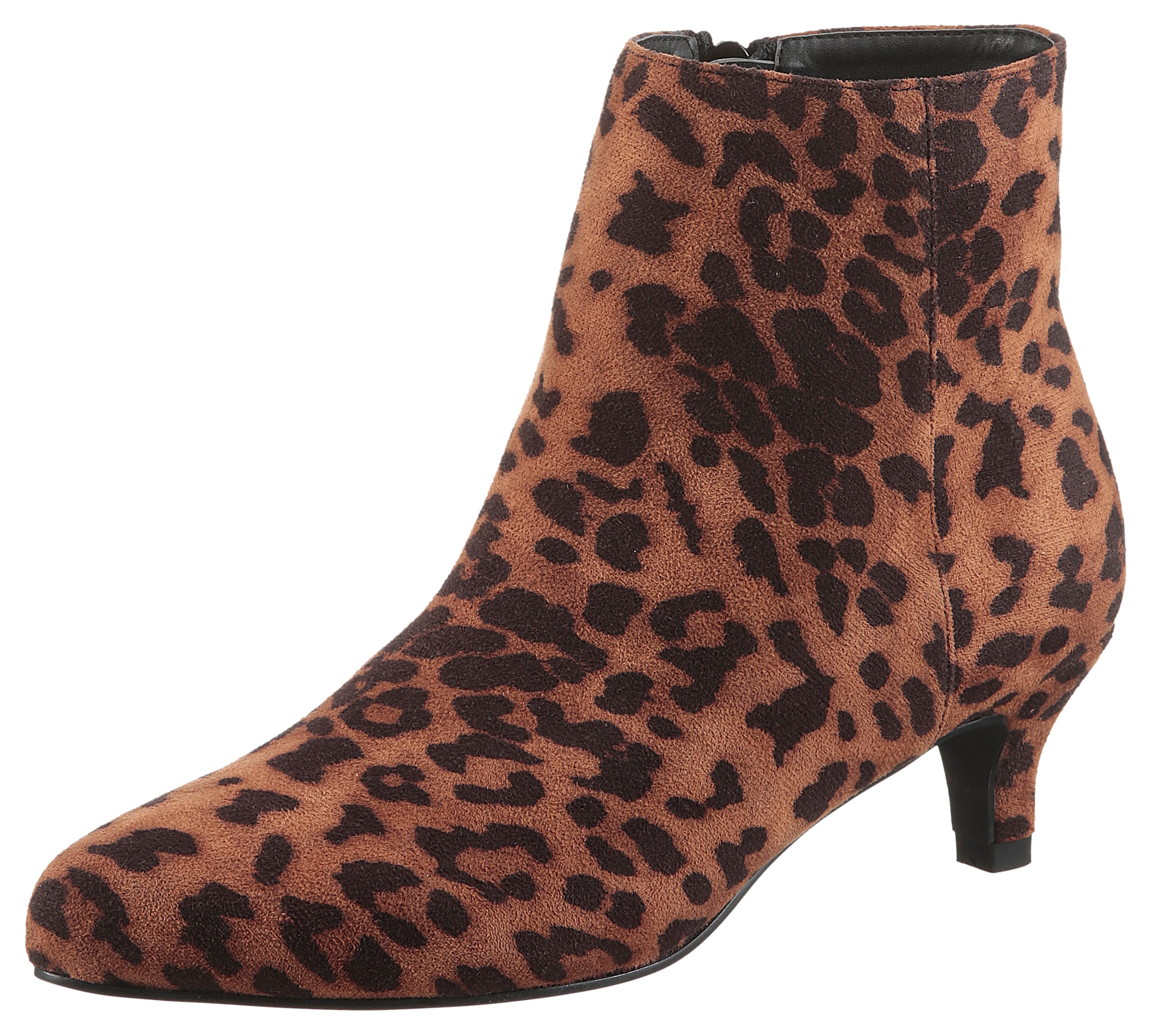 Aniston SHOES Stiefelette  , Reißverschluss-Ankelboots, Trichterabsatz - NEUE KOLLEKTION