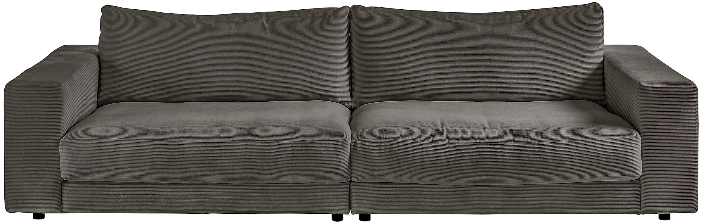 und und »Enisa«, kaufen Candy auf in Fein- 3C Breitcord stylisches Big-Sofa Rechnung Loungemöbel, Zeitloses