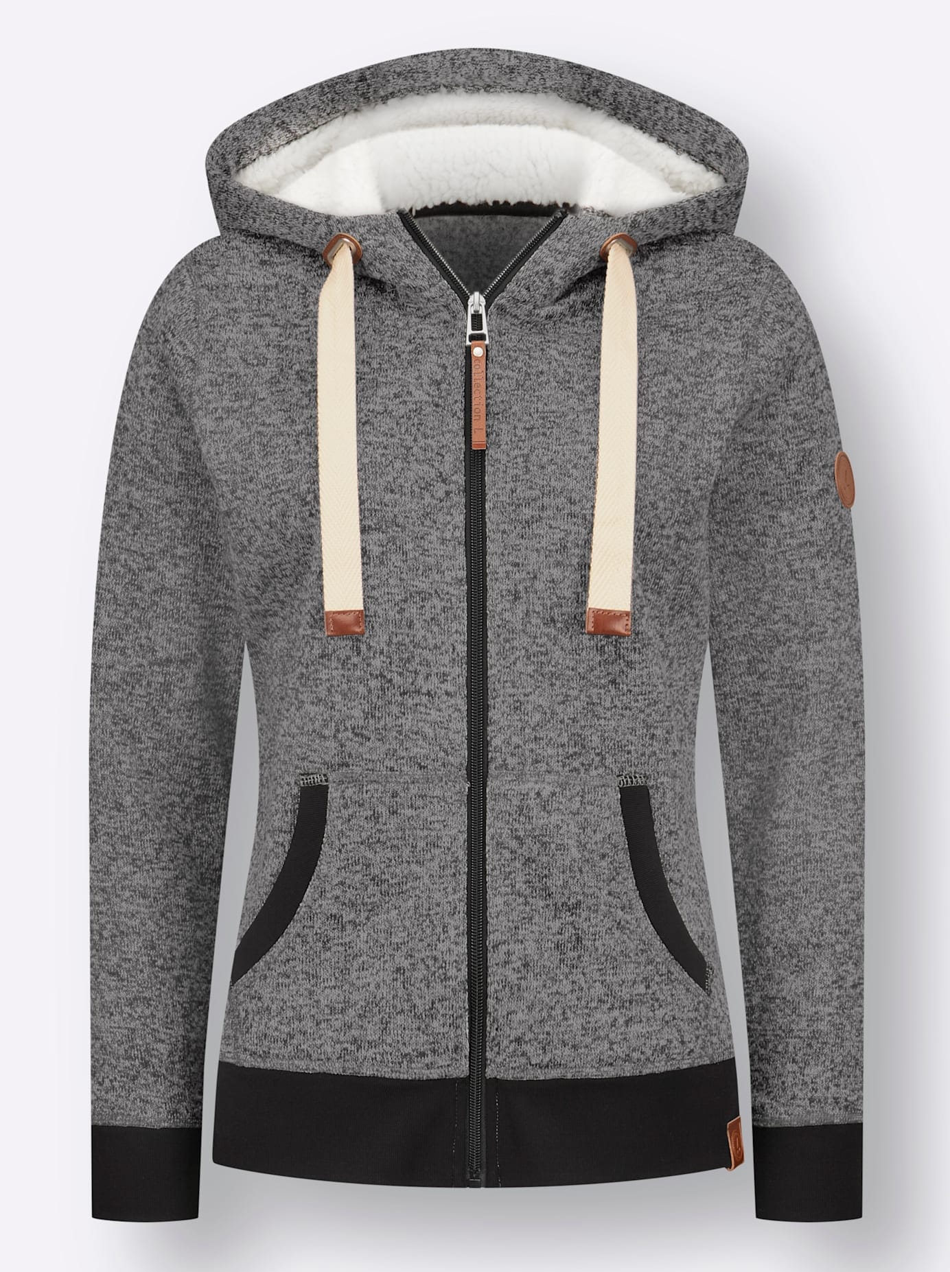 Casual Looks Strickfleecejacke