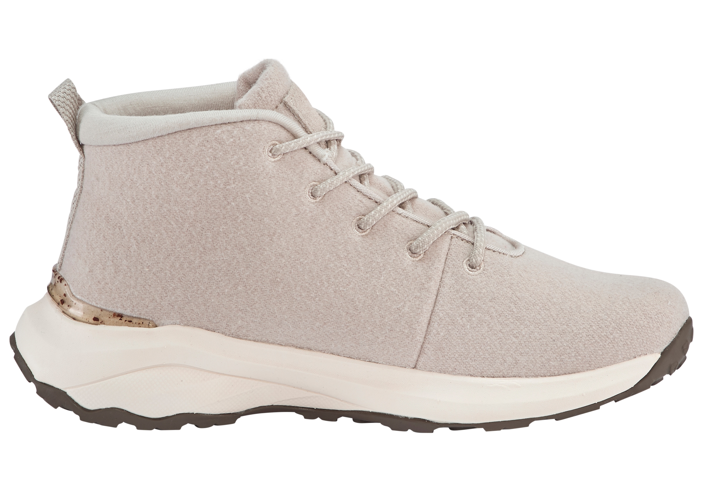 Jack Wolfskin Schnürboots »CAMPFIRE WOOL MID W«, Winterschuhe, Winterboots, Sneakerboots