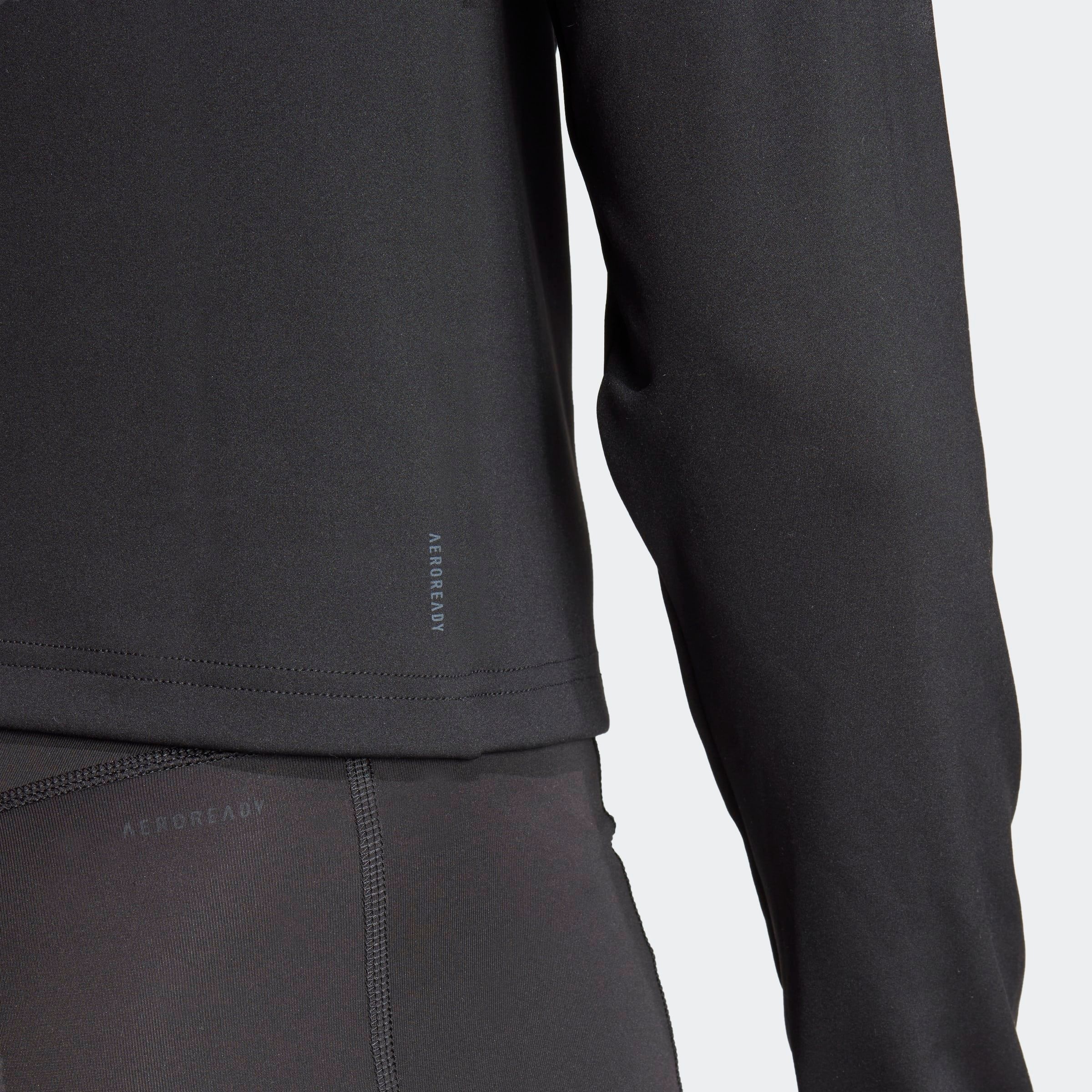 adidas Performance Rollkragenpullover »TRAIN ESSENTIALS MINIMAL BRANDING 1/4-ZIP OBERTEIL«