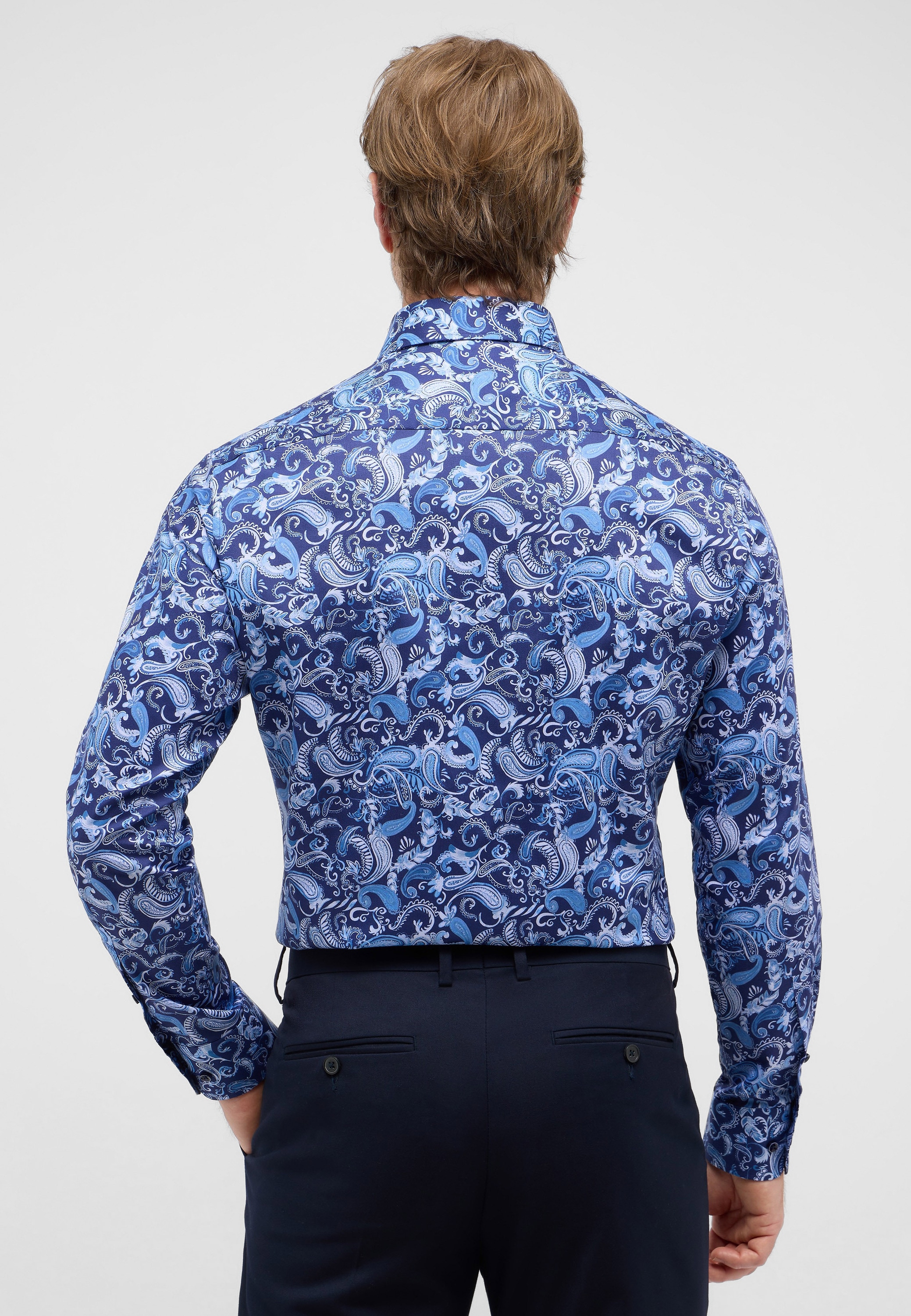 Eterna Langarmhemd »MODERN FIT«, NON IRON (bügelfrei)