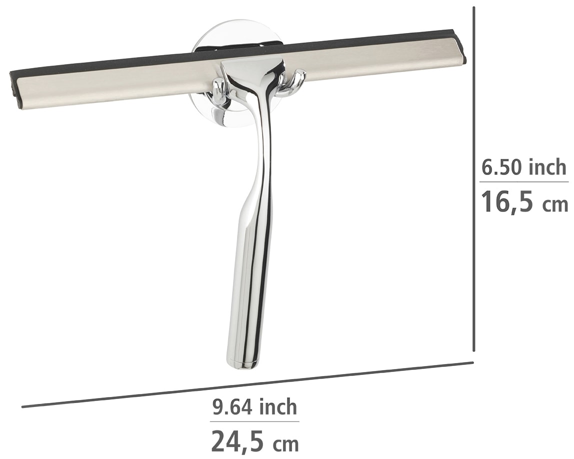 WENKO Duschabzieher »Terni« 24 cm, mit Turbo-Loc Wandbefestigung zum Ankleben