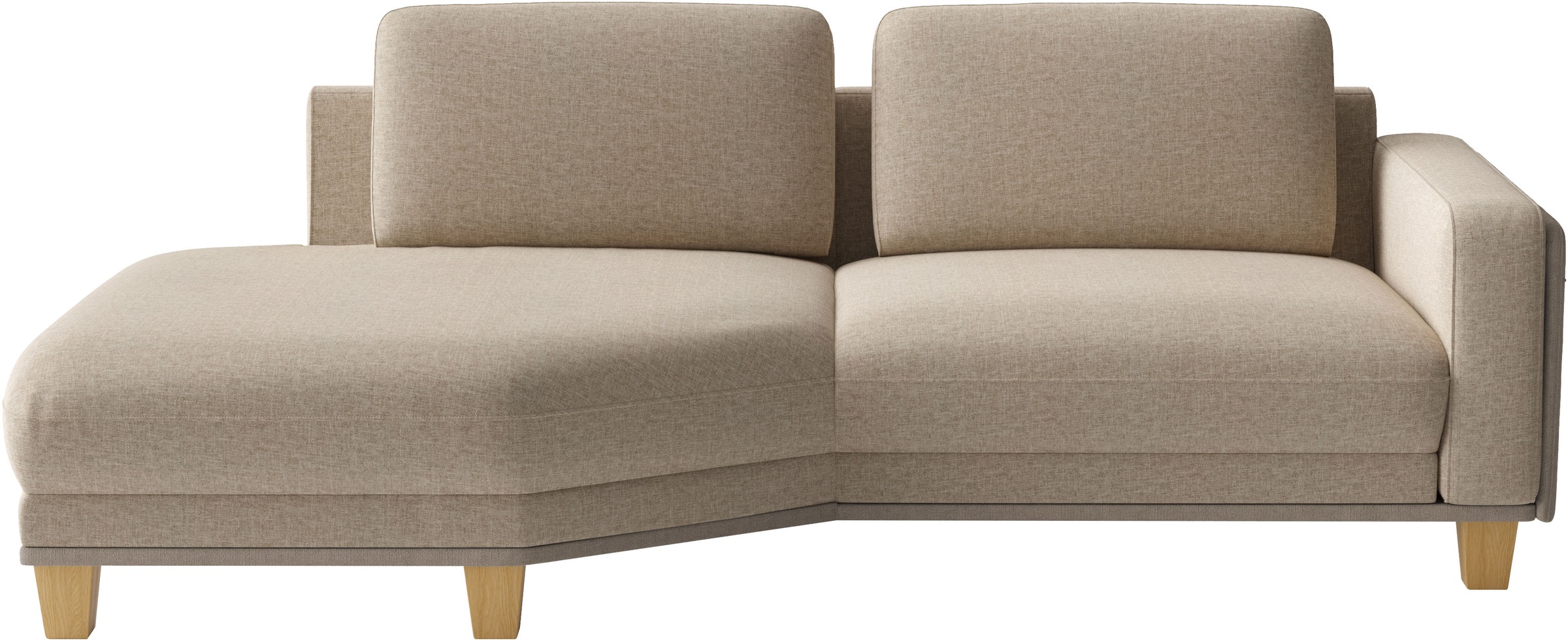 sit&more Ecksofa »Concept« Modernes Sofa in drei Fußfarben zur Auswahl