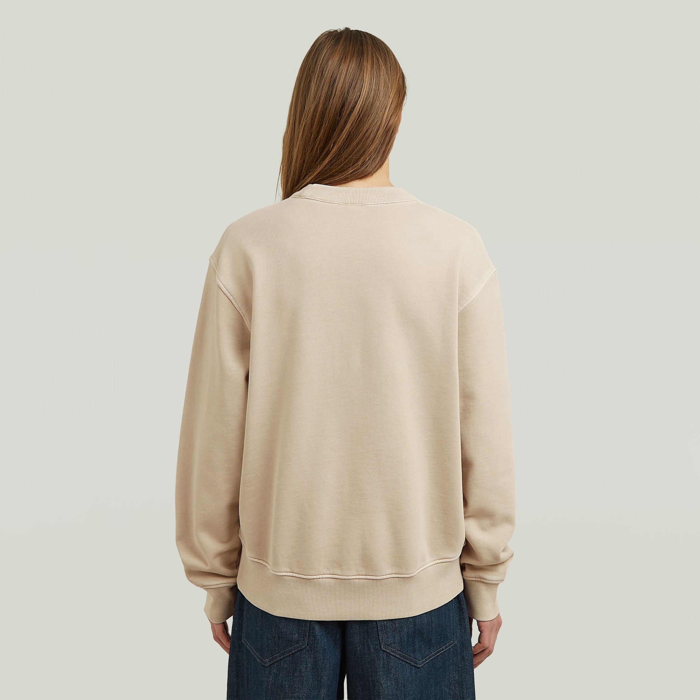 G-STAR Sweatshirt »Unit Relaxed wmn«, aus Baumwolle, Rundhalsform
