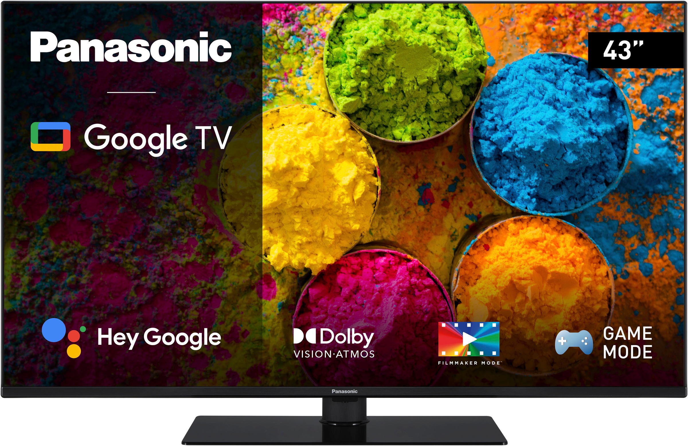 Panasonic LED-Fernseher, 108 cm/43 Zoll, 4K Ultra HD, Google TV