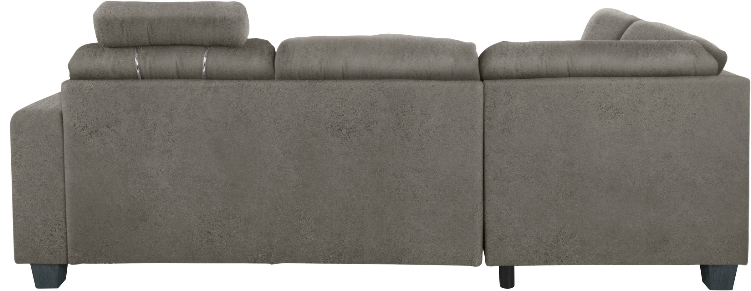 TRENDMANUFAKTUR Ecksofa »Chamber, zeitlos & elegant, bequem, L-Form«, inklusive einer Kopfstütze, wahlweise Schlaffunktion, B/T 203/245cm