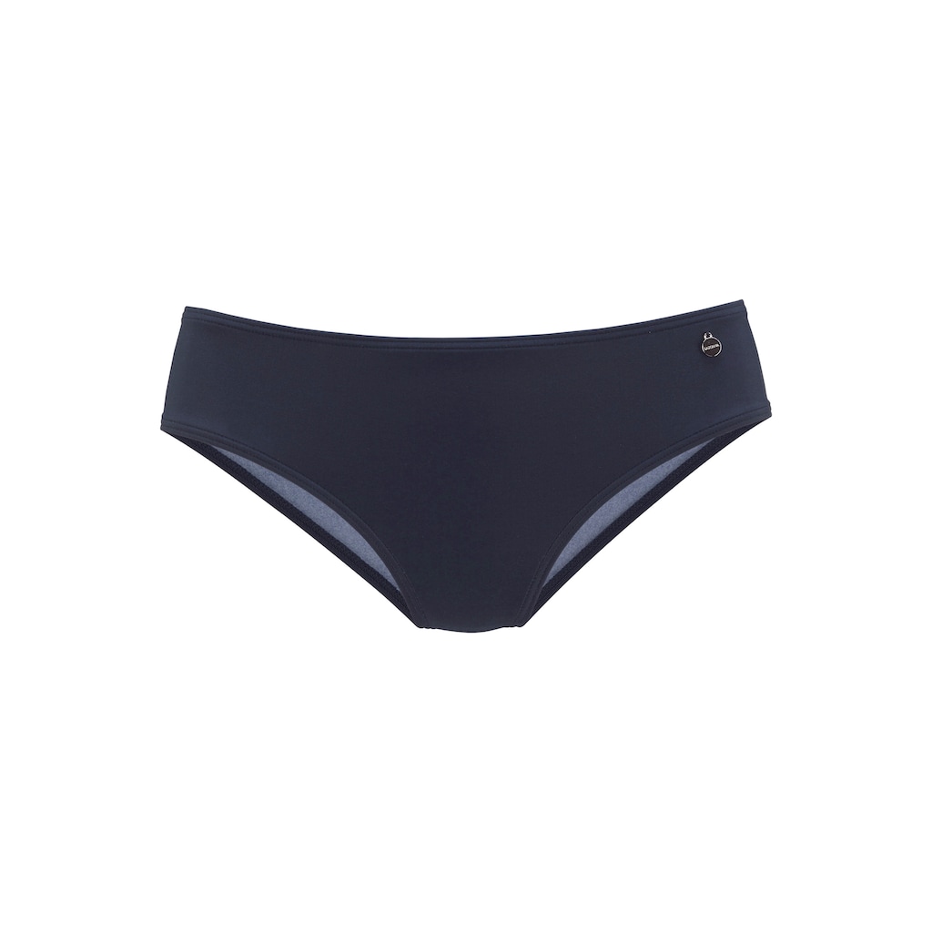 LASCANA Bikini-Hose »Merilyn«, uni und bedruckt in klassischer Form