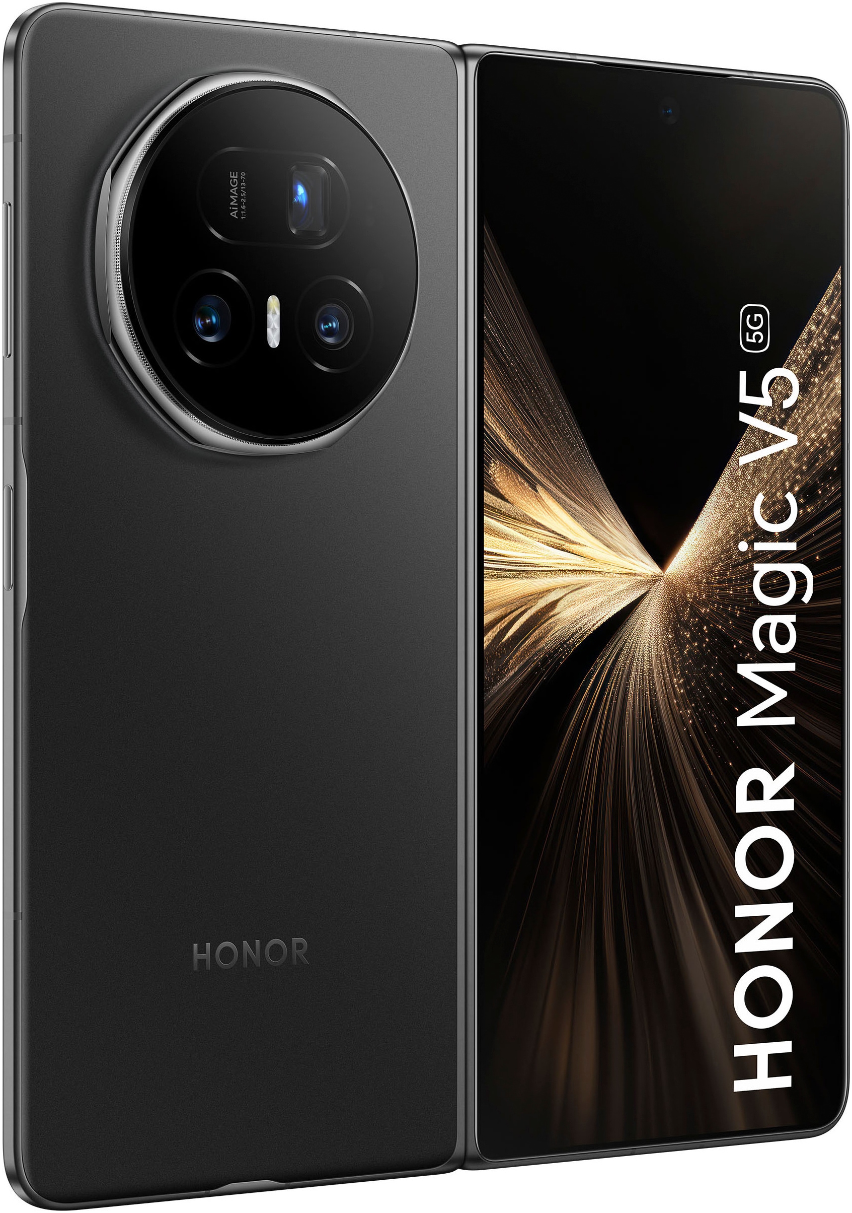 Honor Smartphone »Magic V5«, schwarz