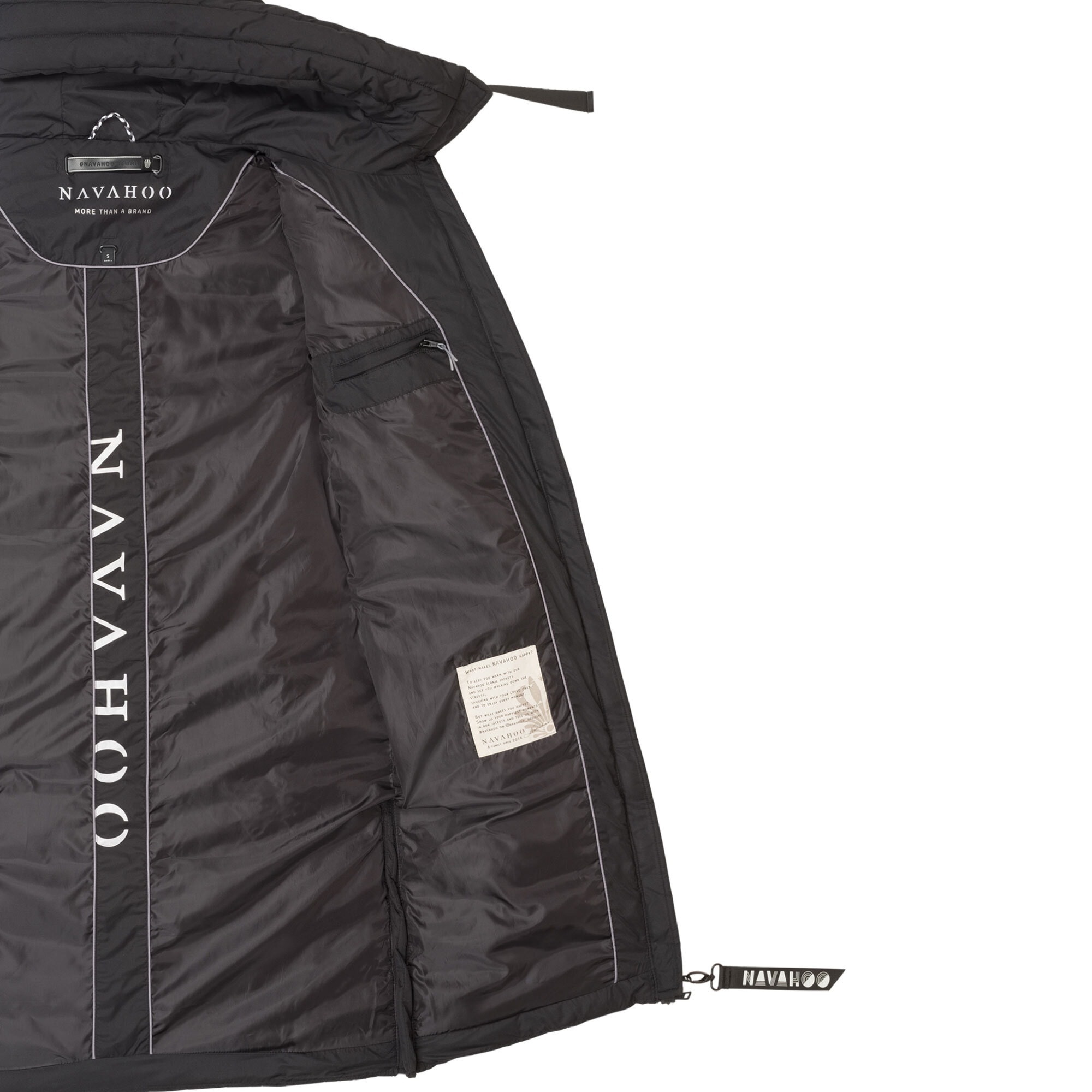 Navahoo Winterjacke »Navahoo Mondmaedchen Damen Winter Steppmantel N036«