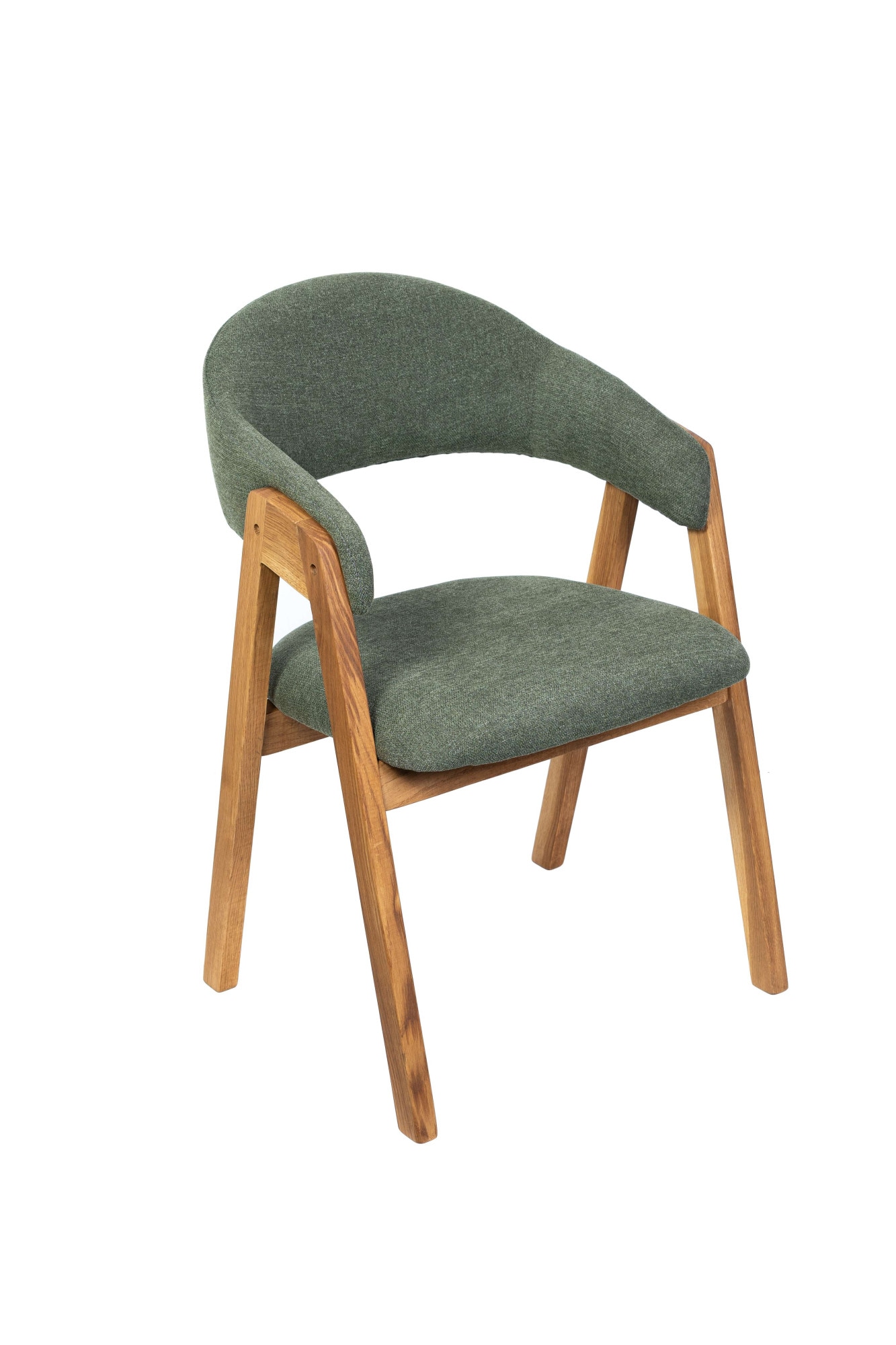 OTTO home Armlehnstuhl »Arco Polsterstuhl, Esszimmerstuhl, Küchenstuhl, 4-Fußstuhl« () 2 Stk.Bequem und stilvoll. Gepolstert. Massivholzbeine