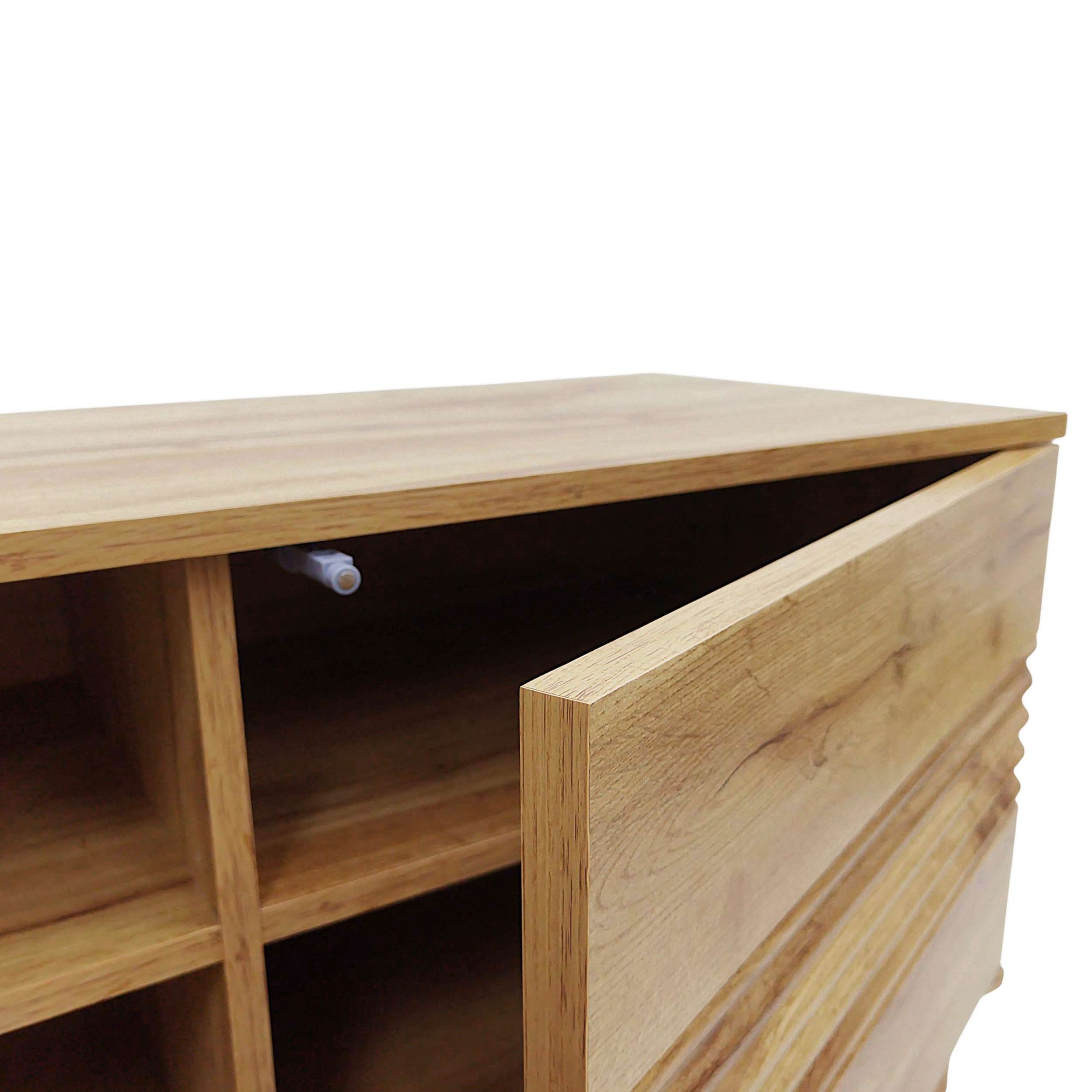 Home affaire Lowboard »Angers« Lowboard mit Push-to-open und Kabeldurchführung, Breite 200 cm