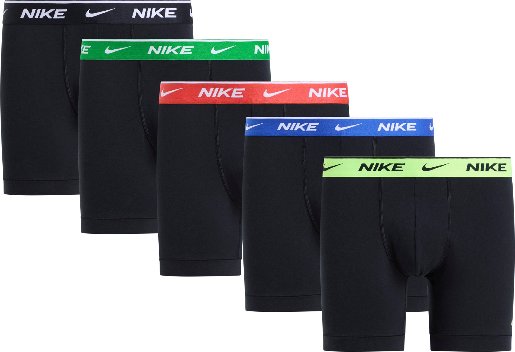 NIKE Underwear Boxer »BOXER BRIEF 5PK« Packung, 5er, 5 Stk. mit Logo-Elastikbund