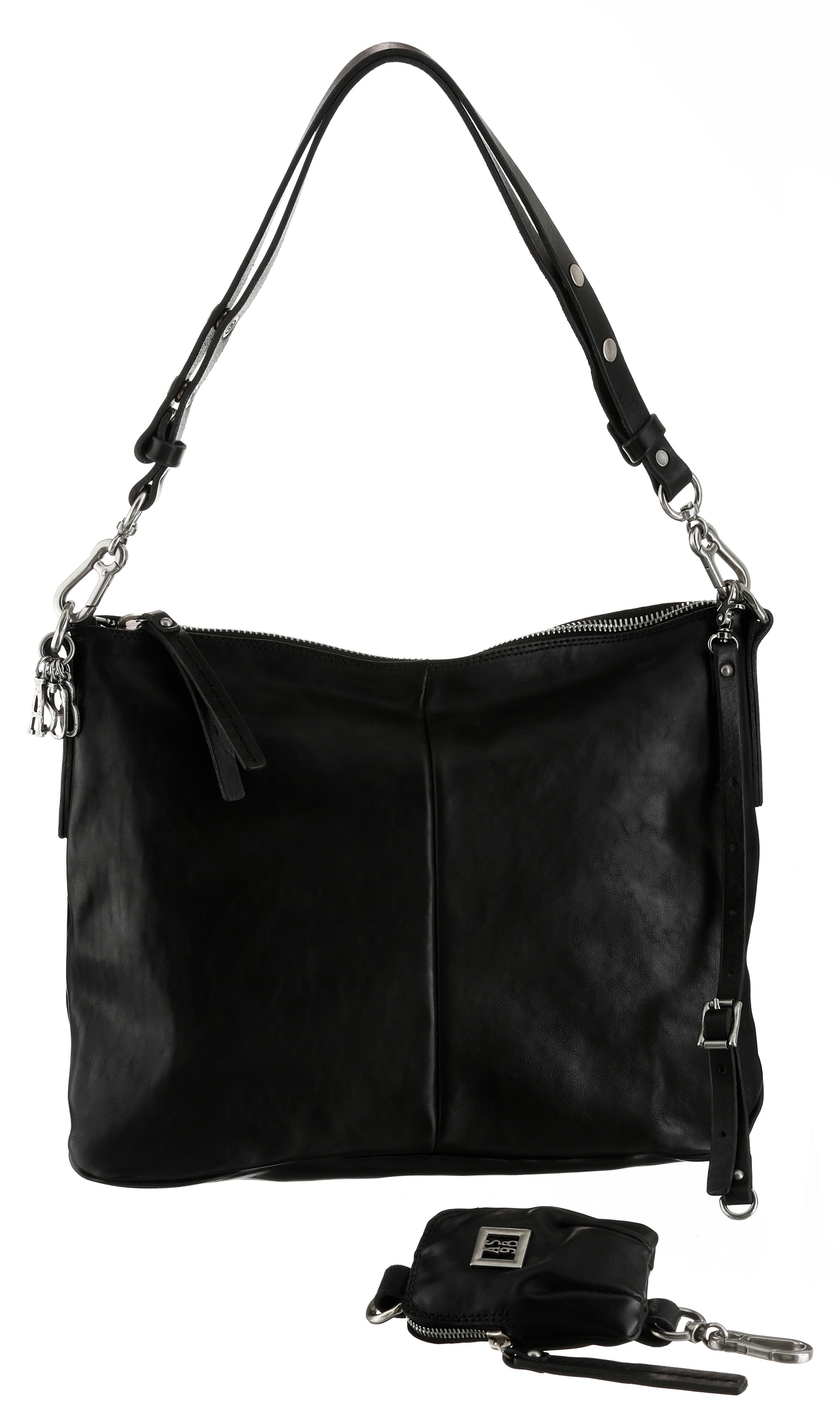 A.S.98 Shopper, aus hochwertigem Leder, mit kleiner Münztasche kaufen