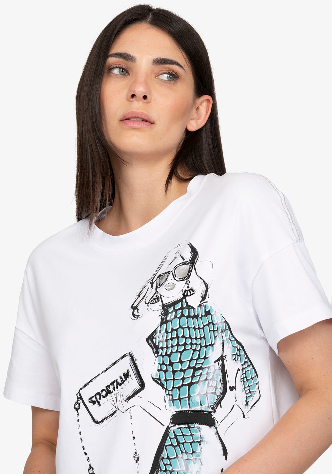 Sportalm Kitzbühel Rundhalsshirt, mit Frontprint