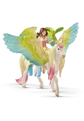 Schleich® Spielfigur »BAYALA®, Surah mit Glitzer-Pegasus (70566)« kaufen