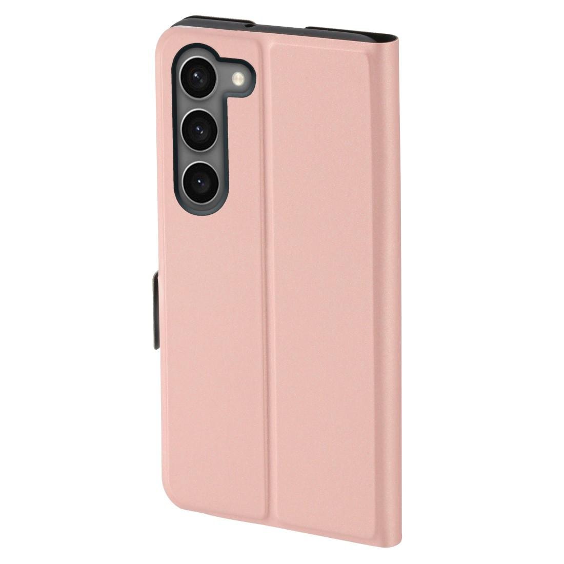 Hama Smartphone-Hülle »Booklet für Samsung Galaxy S23, Farbe Rosa, aufstellbar, klappbar«, Samsung,Galaxy S23, Mit Standfunktion und Einsteckfach