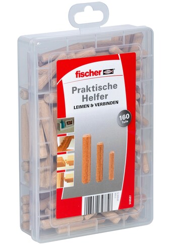fischer Holzdübel »Leimen & Verbinden (548597)«, (Packung, 160 St.), 80 x Holzdübel 6... kaufen